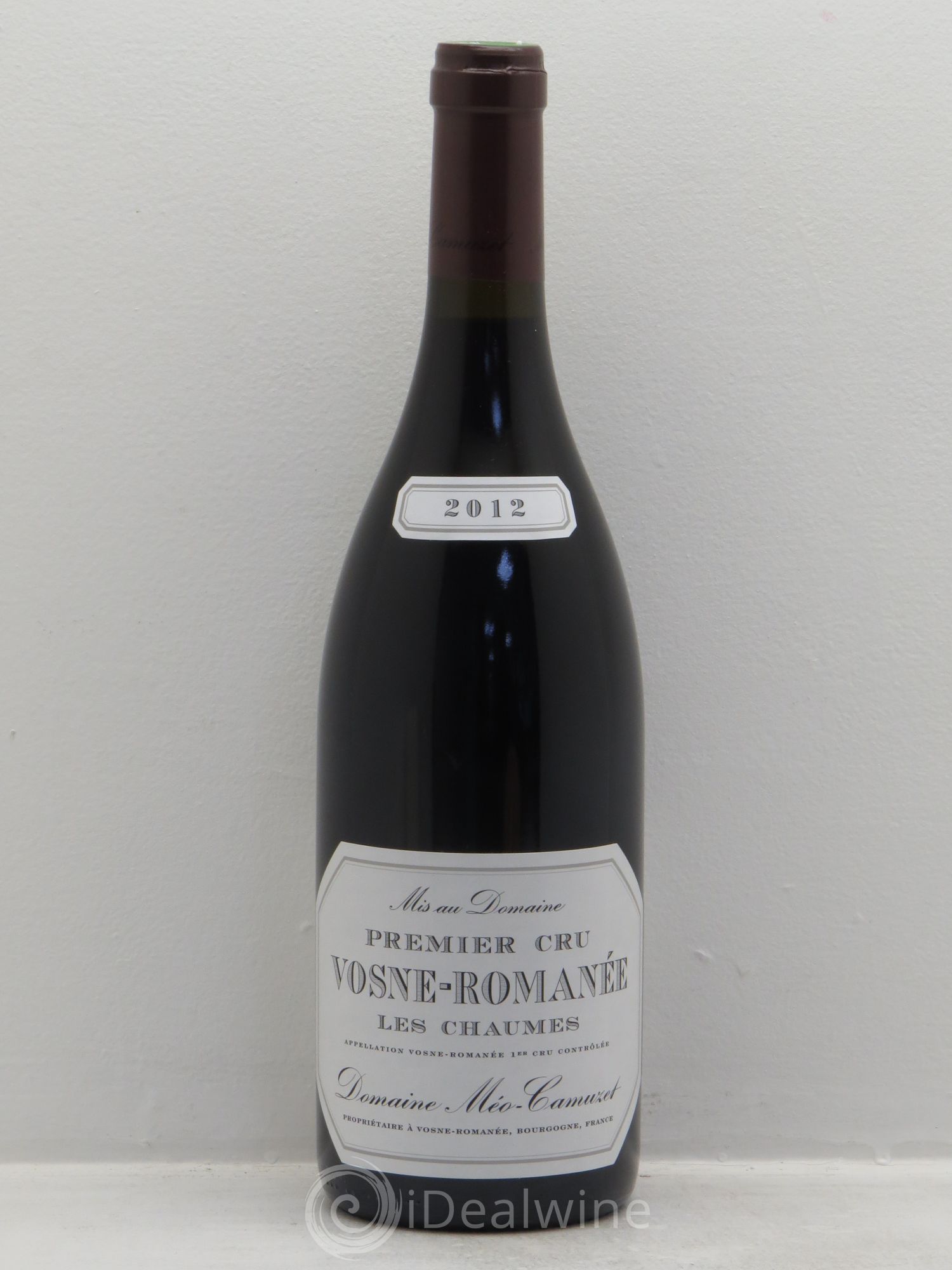 Vosne-Romanée 1er Cru Les Chaumes Méo-Camuzet (Domaine) 2012 - Lot de 1 bouteille - 0
