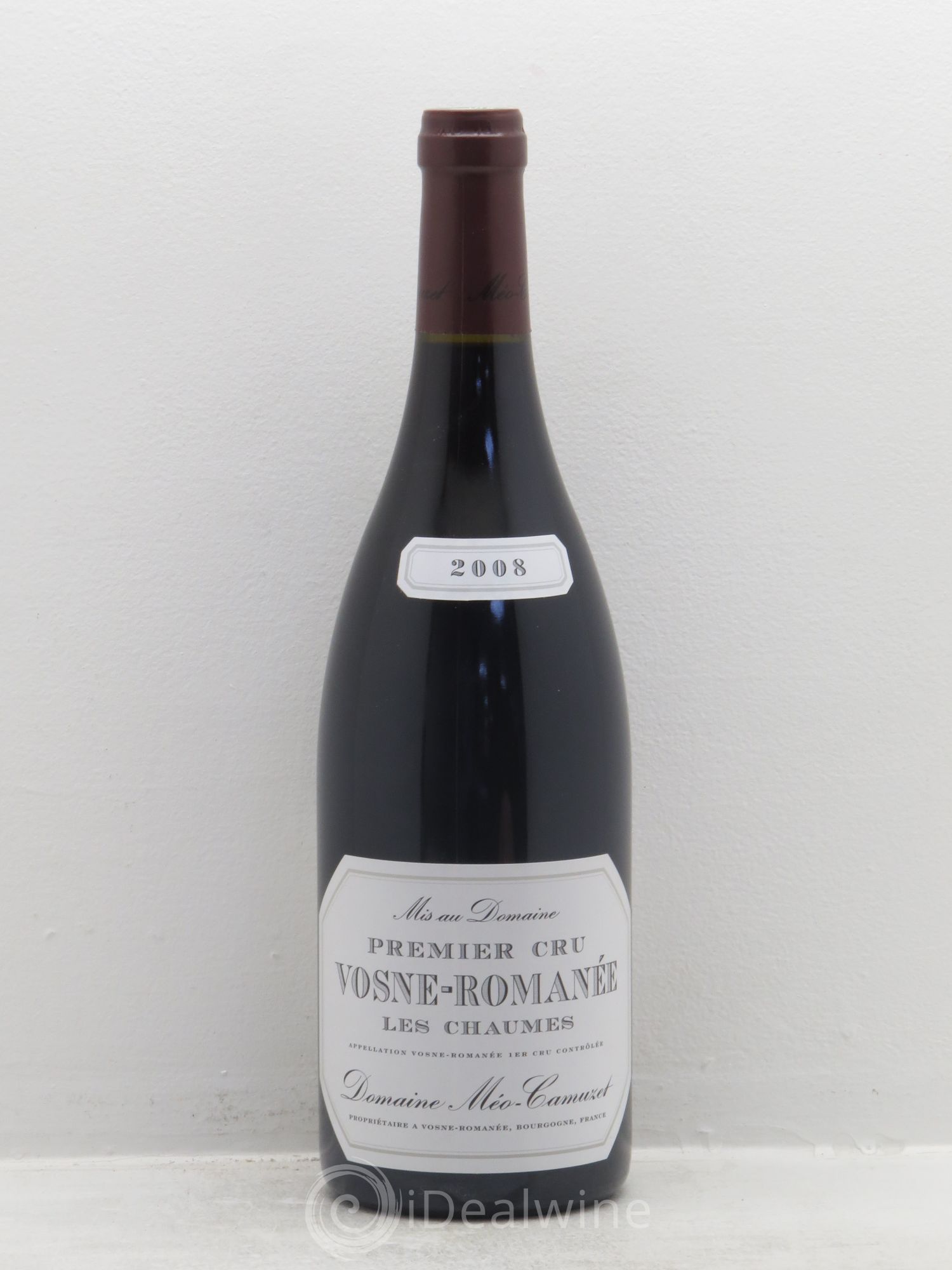 Vosne-Romanée 1er Cru Les Chaumes Méo-Camuzet (Domaine) 2008 - Lot de 1 bouteille - 0
