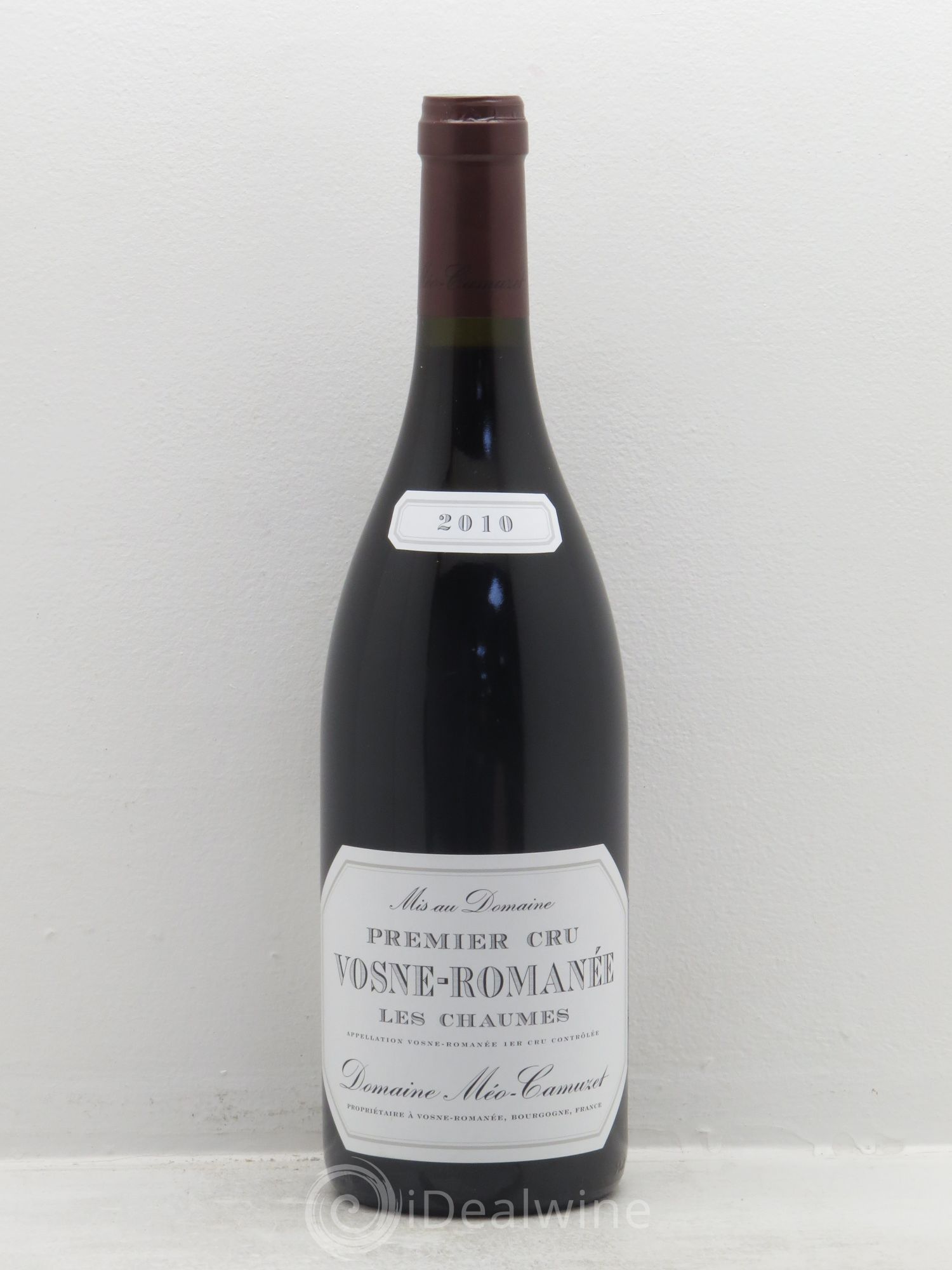 Vosne-Romanée 1er Cru Les Chaumes Méo-Camuzet (Domaine) 2010 - Lot de 1 bouteille - 0