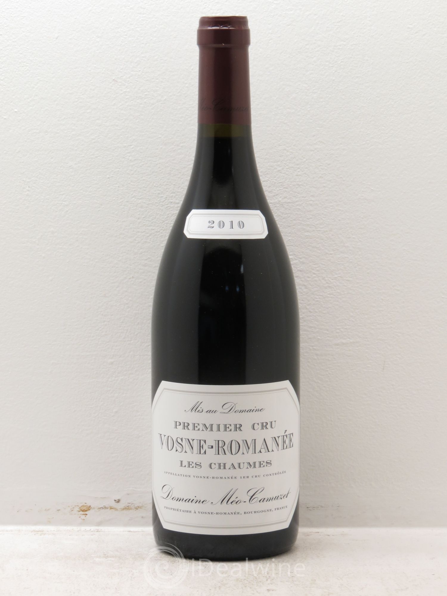 Vosne-Romanée 1er Cru Les Chaumes Méo-Camuzet (Domaine) 2010 - Lot de 1 bouteille - 0