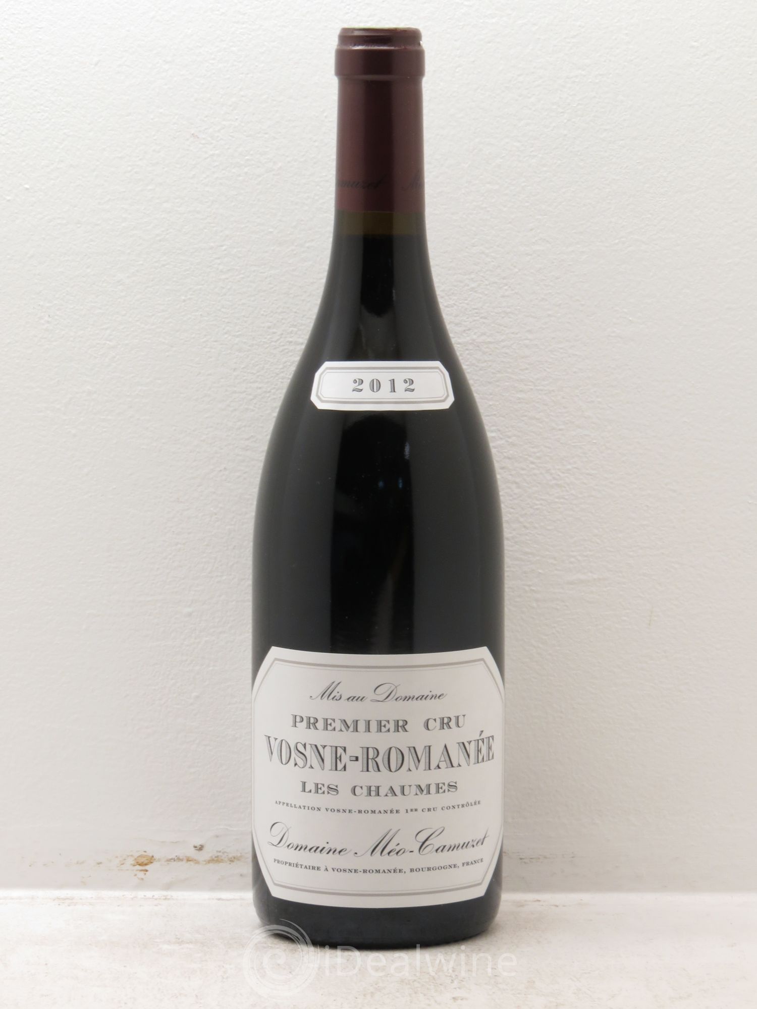 Vosne-Romanée 1er Cru Les Chaumes Méo-Camuzet (Domaine) 20/12/17 2012 - Lot de 1 bouteille - 0