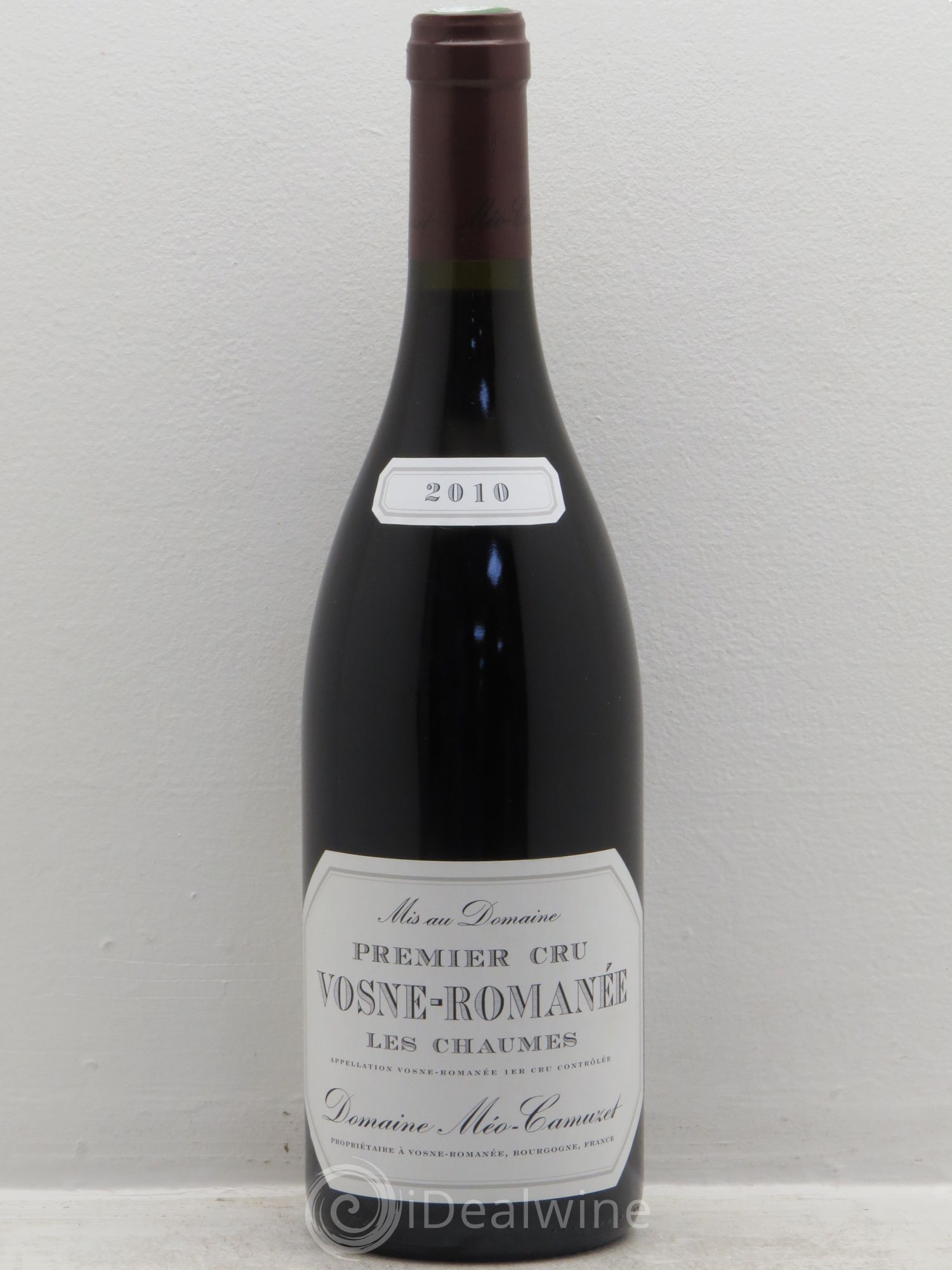 Vosne-Romanée 1er Cru Les Chaumes Méo-Camuzet (Domaine) 2010 - Lot de 1 bouteille - 0