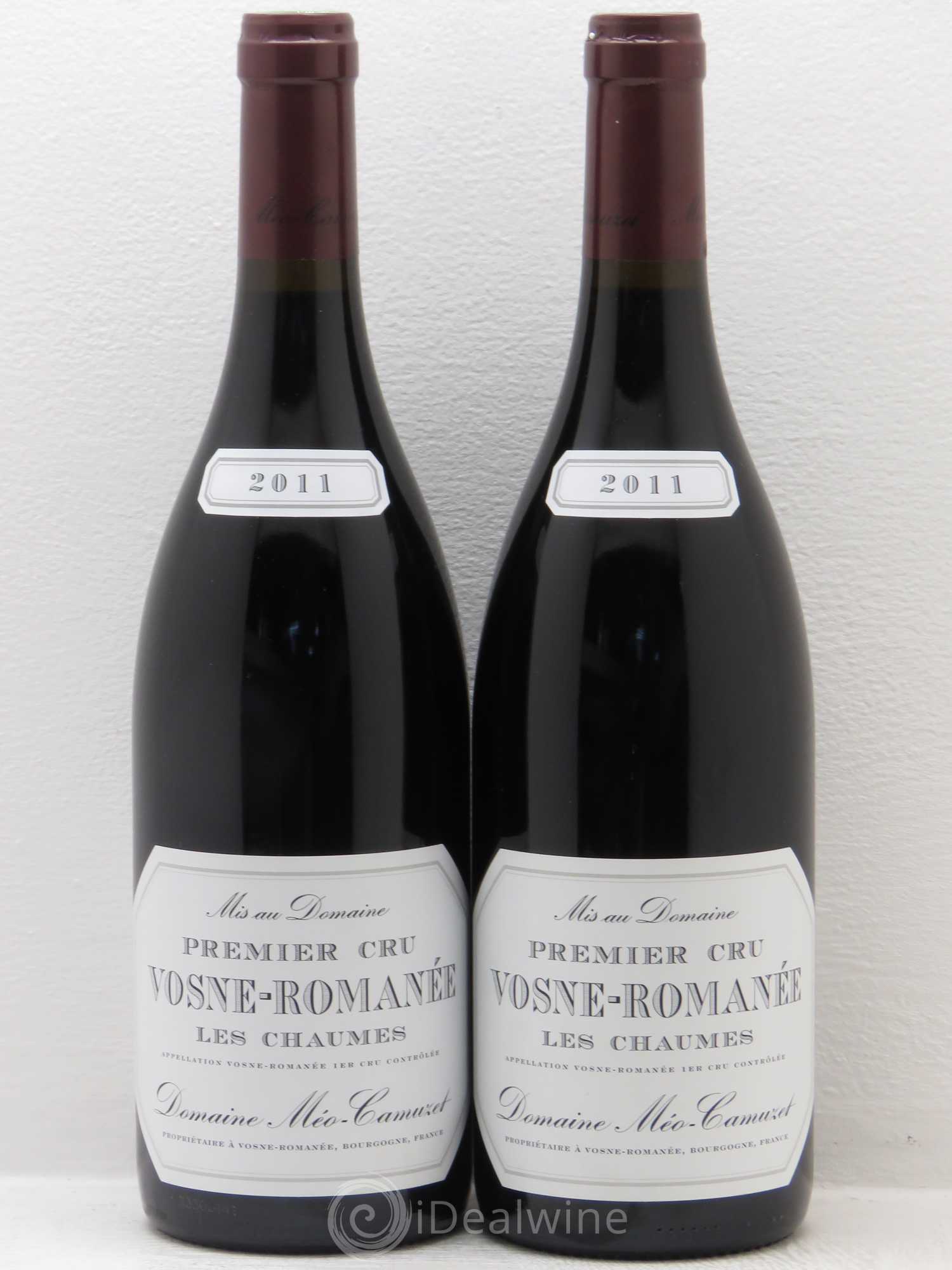 Vosne-Romanée 1er Cru Les Chaumes Méo-Camuzet (Domaine) 2011 - Lot de 2 bouteilles - 0
