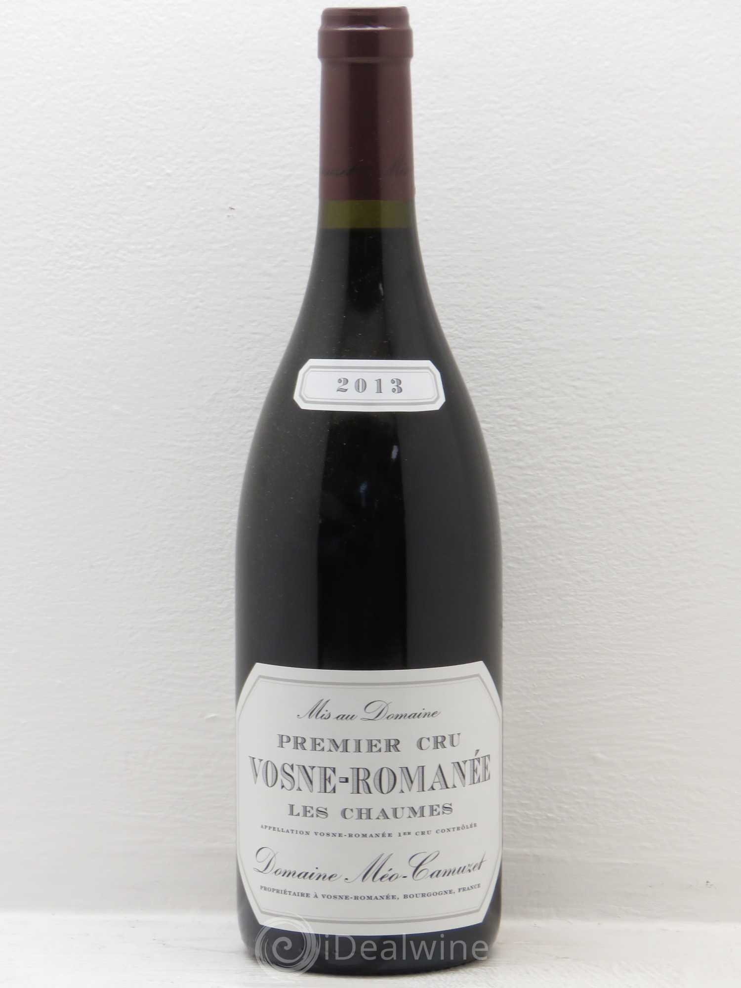 Vosne-Romanée 1er Cru Les Chaumes Méo-Camuzet (Domaine) 2013 - Lot de 1 bouteille - 0