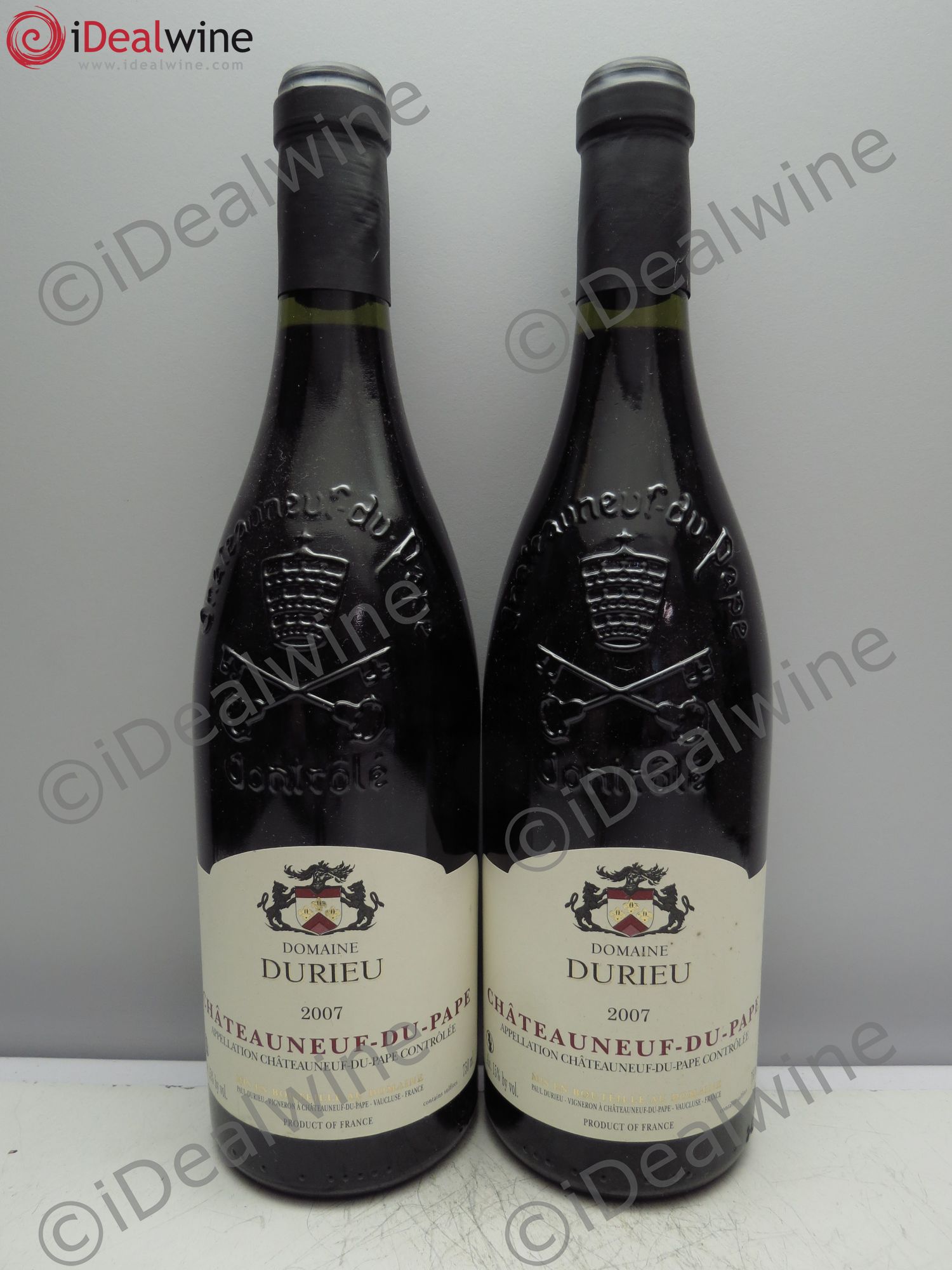 Châteauneuf-du-Pape 2007 - Lot de 2 bouteilles - 0