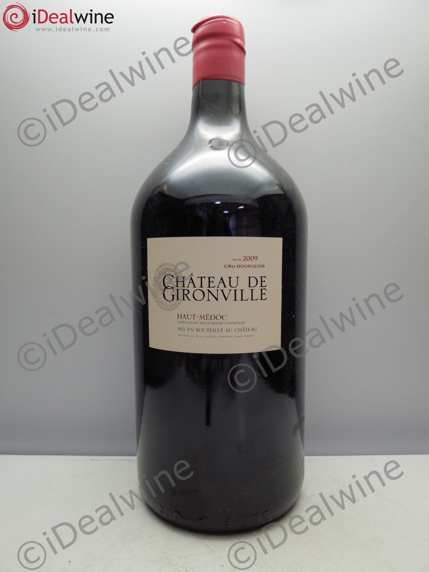 Bordeaux Château Gironville 2009 - Posten von 1 Doppel-Magnum - 0