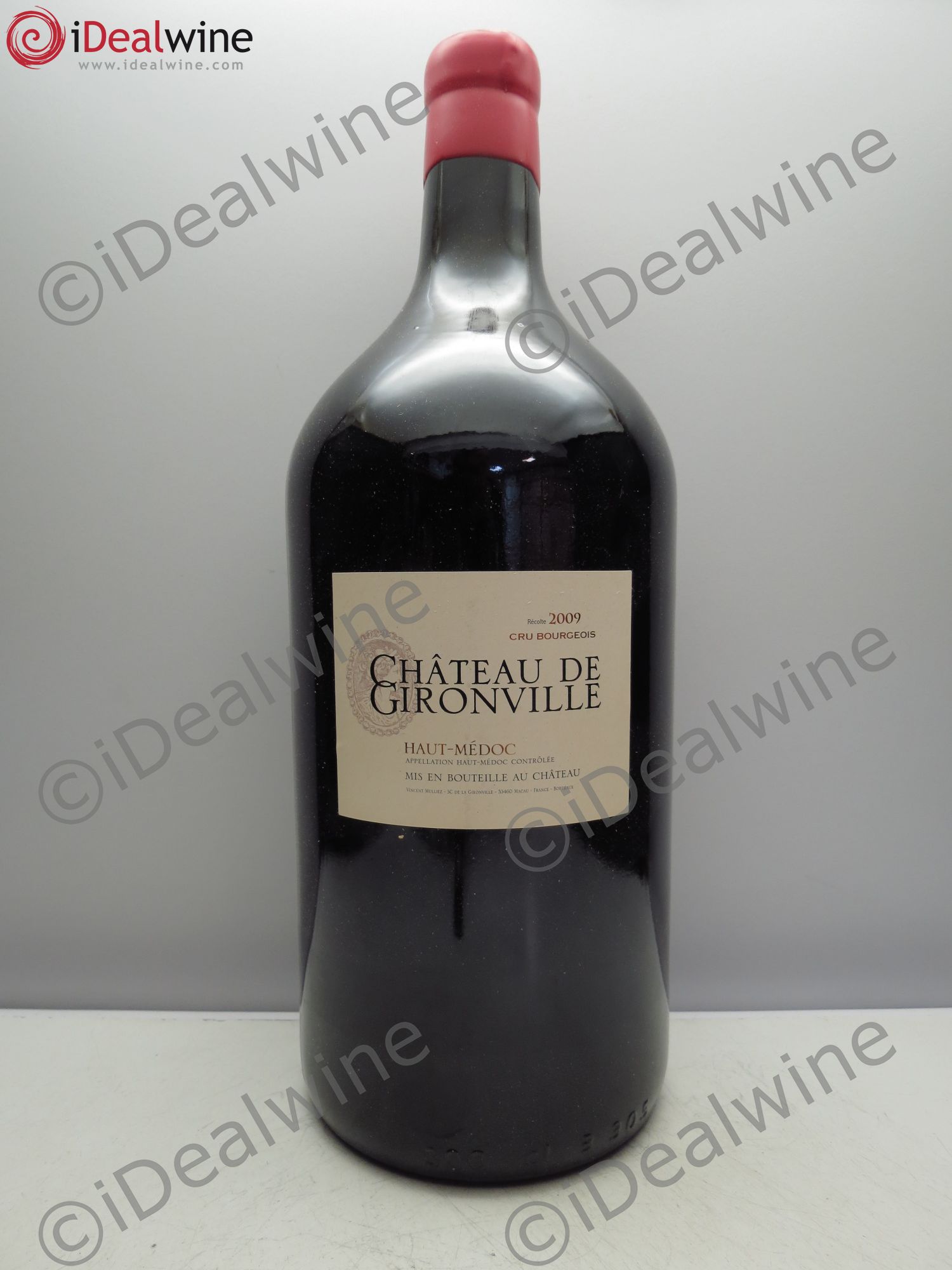 Bordeaux Château Gironville 2009 - Posten von 1 Doppel-Magnum - 0