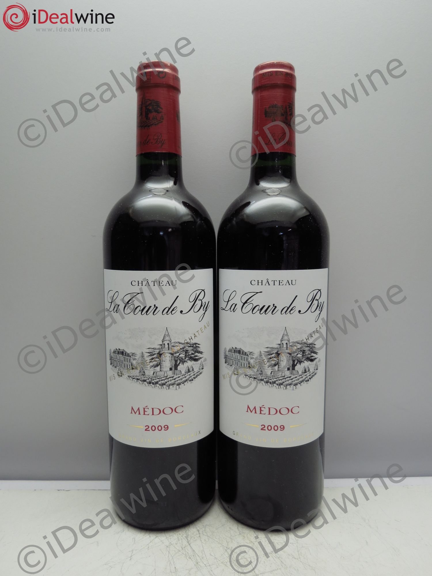 Château La Tour de By Cru Bourgeois 2009 - Lot de 2 bouteilles - 0