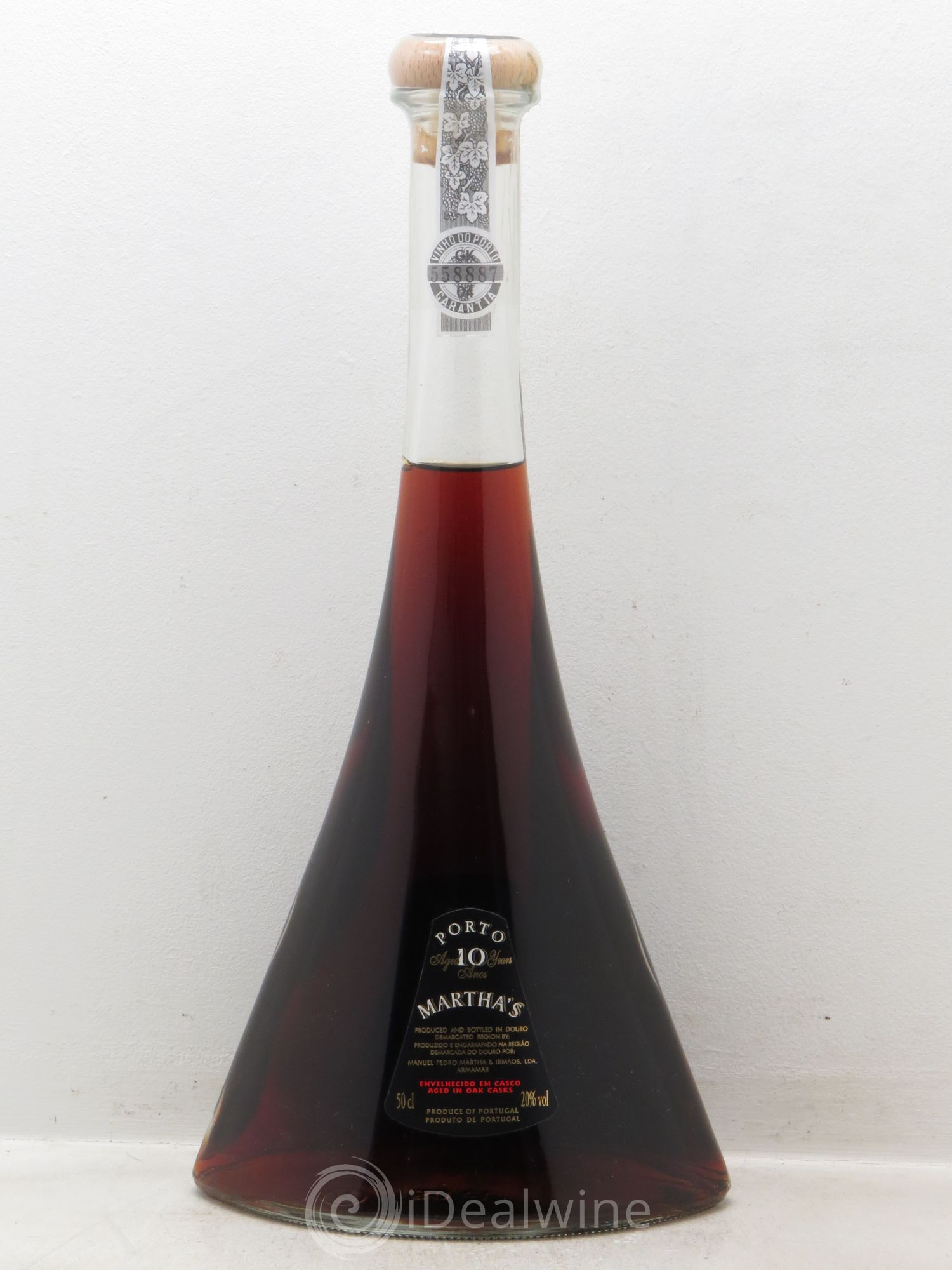 Porto 10 ans Martha's (50cl) - Lot de 1 bouteille - 0