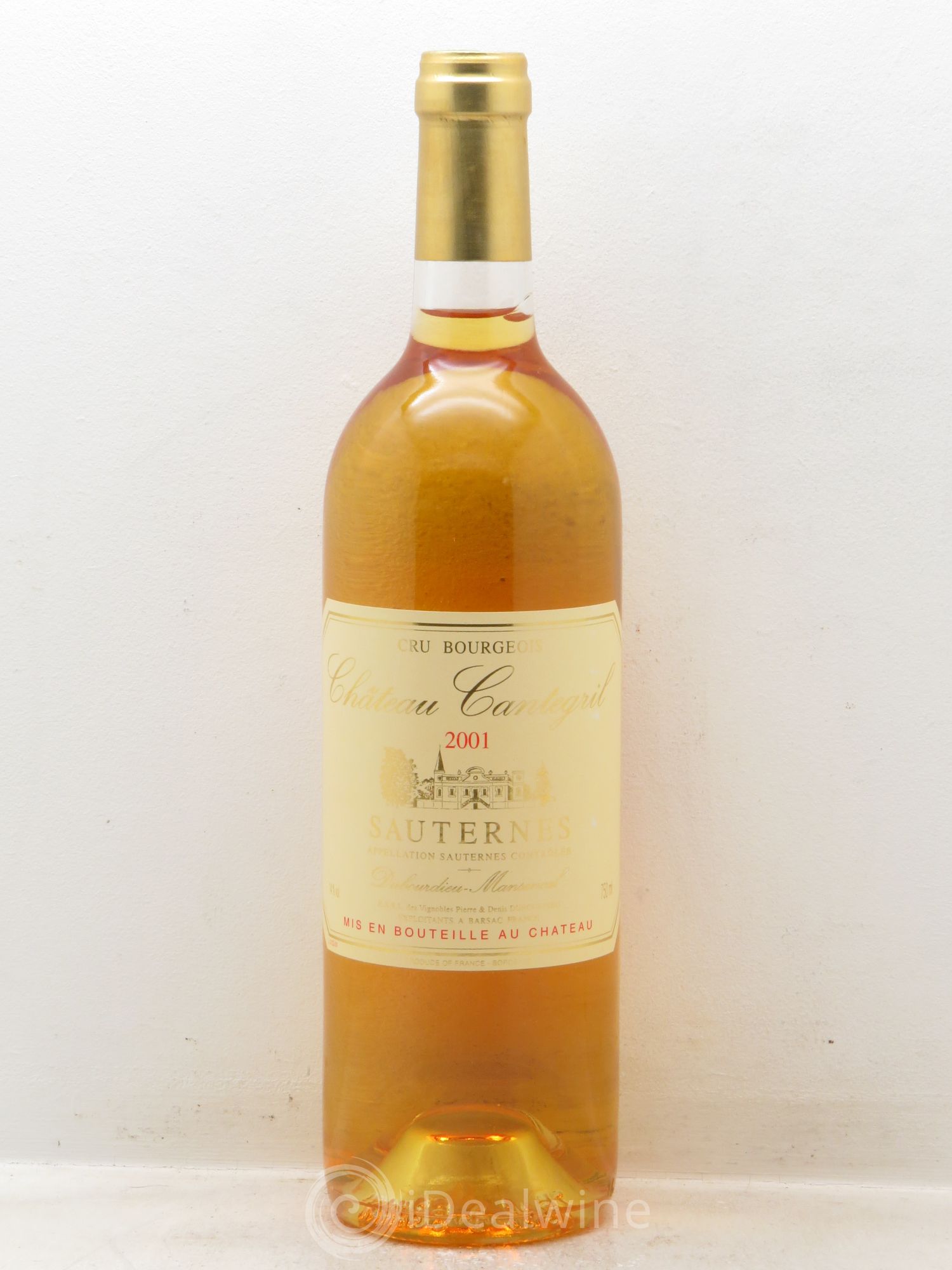 Château Cantegril 2001 - Lot de 1 bouteille - 0
