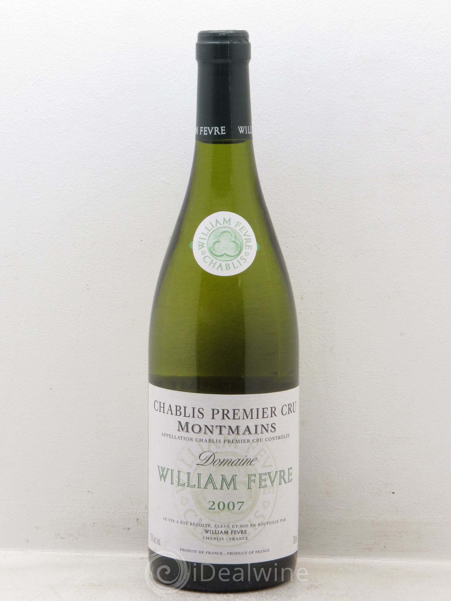 Chablis 1er Cru Montmains William Fèvre 2007 - Lot de 1 bouteille - 0