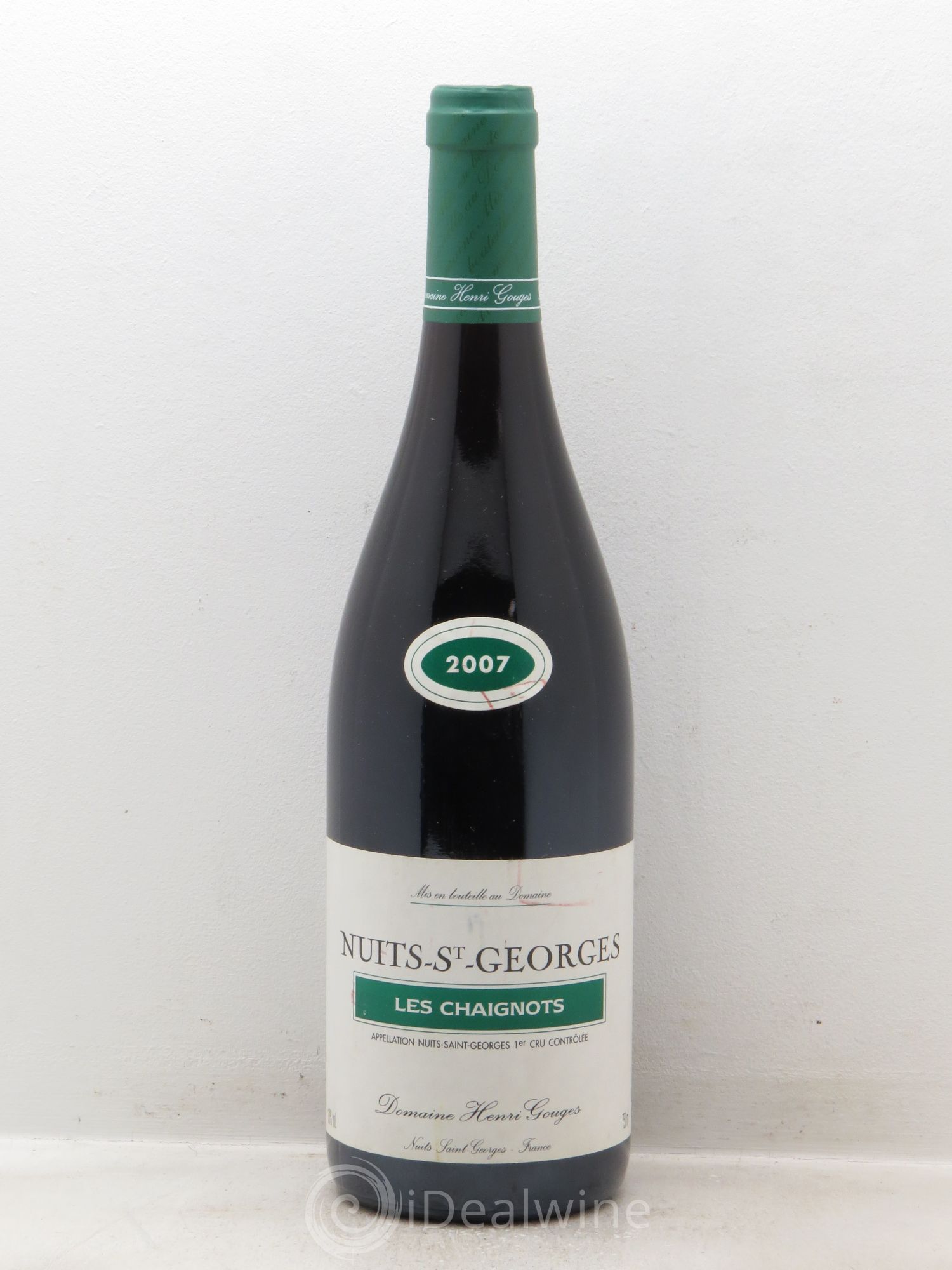 Nuits-Saint-Georges 1er Cru Les Chaignots Henri Gouges 2007 - Posten von 1 Flasche - 0