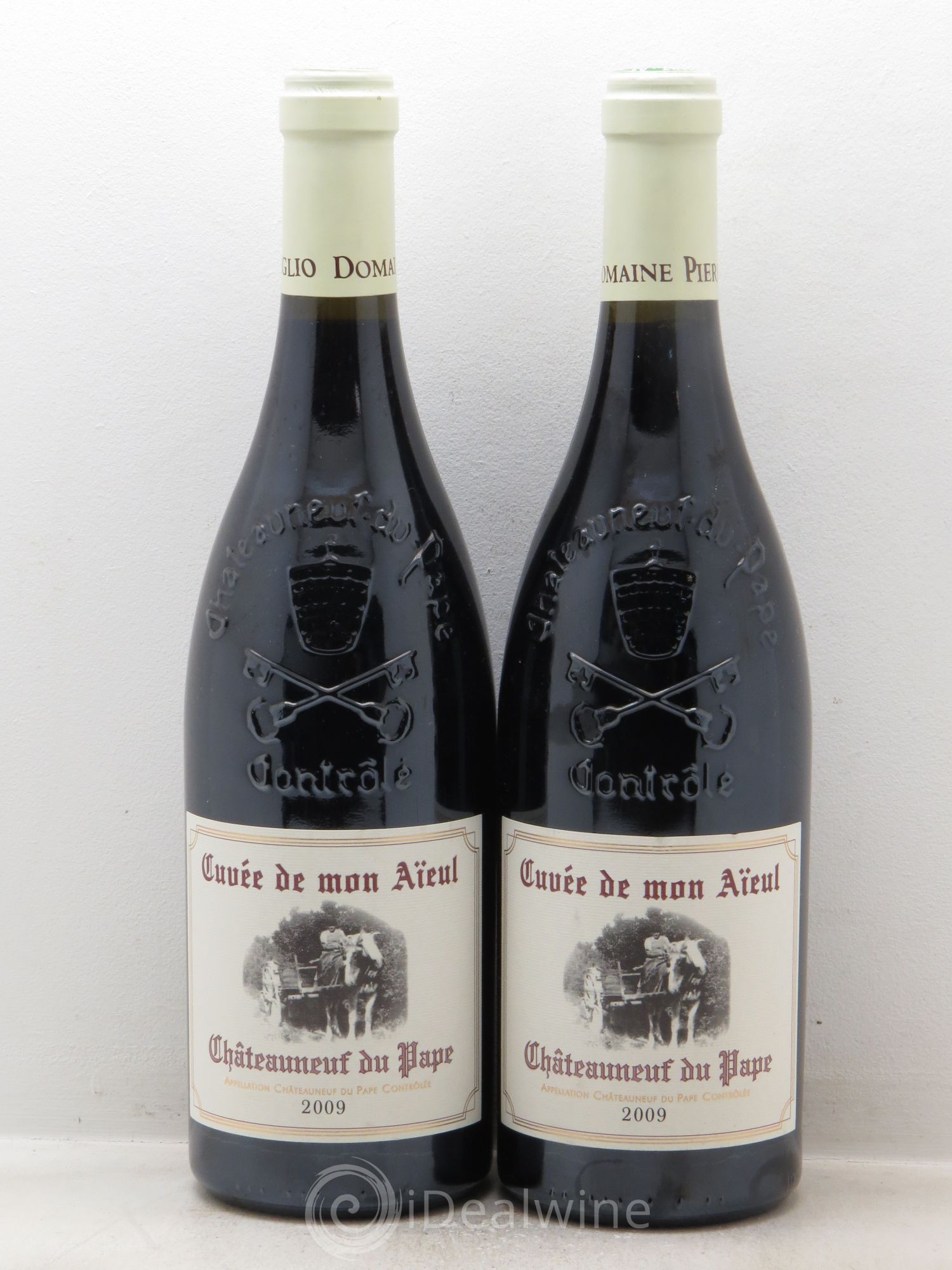 Châteauneuf-du-Pape Cuvée de mon Aïeul Pierre Usseglio & Fils 2009 - Lot de 2 bouteilles - 0