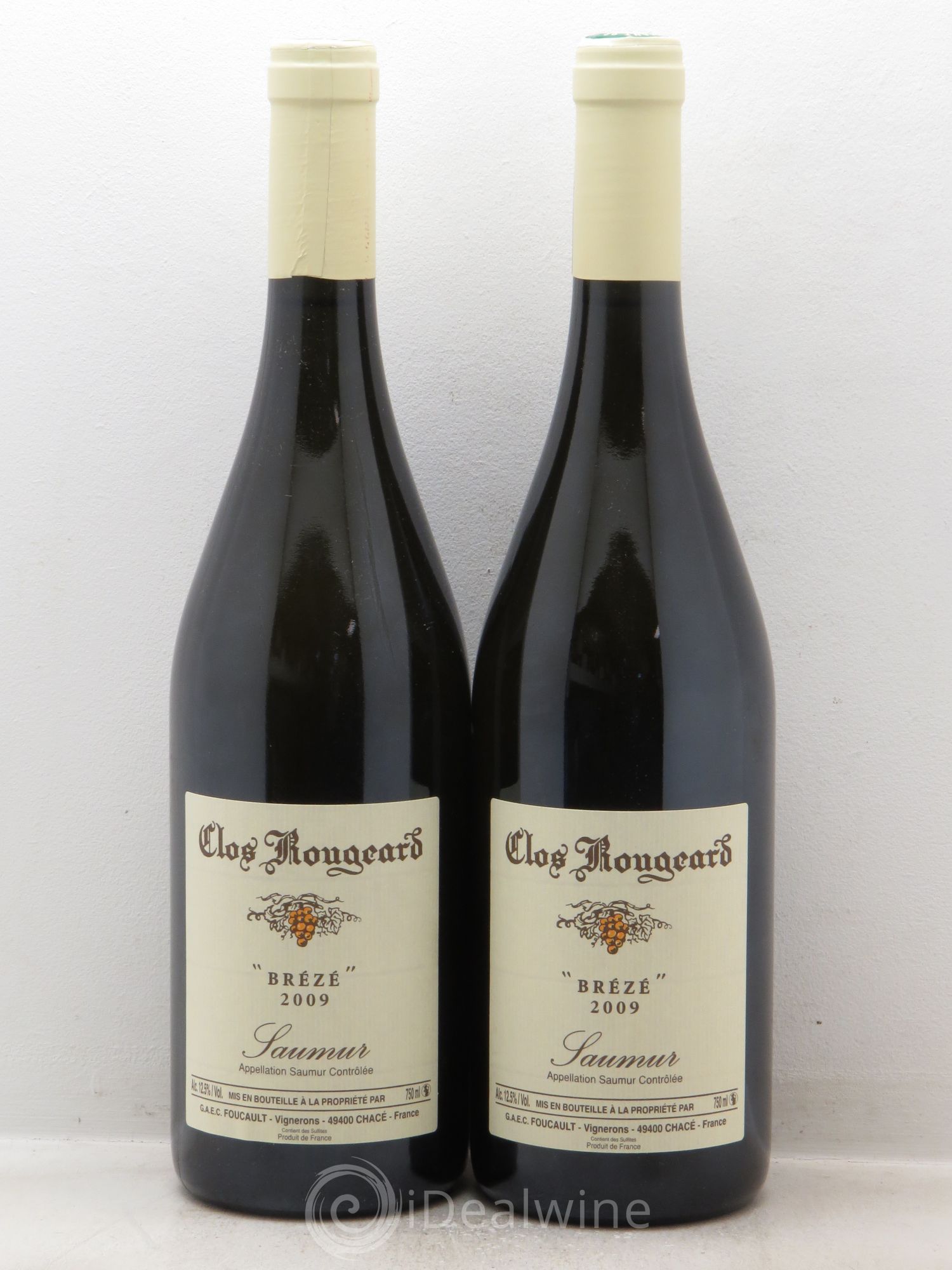 Saumur Brézé Clos Rougeard 2009 - Lot de 2 bouteilles - 0