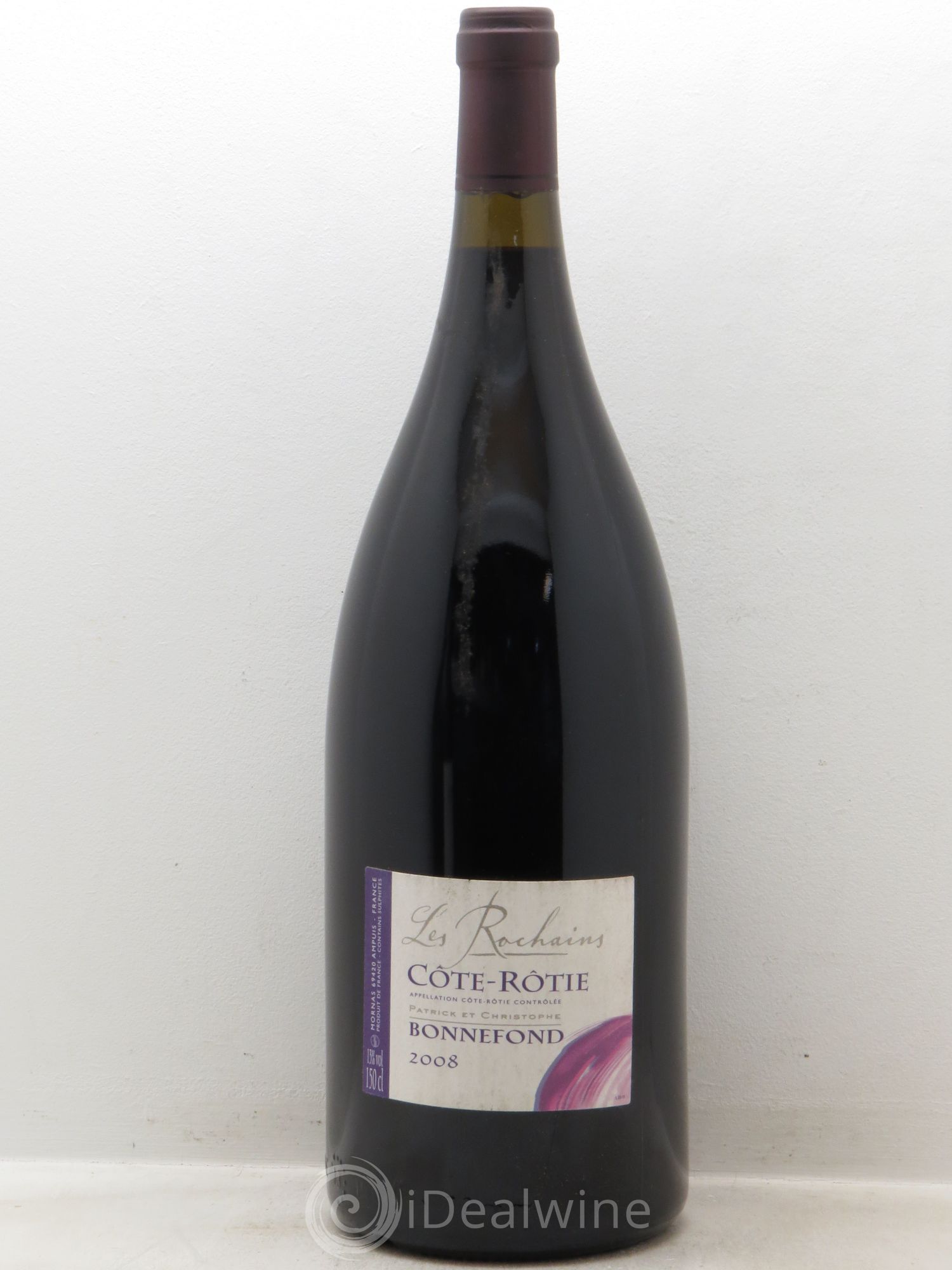 Côte-Rôtie Les Rochains Domaine Bonnefond 2008 - Lot de 1 magnum - 0