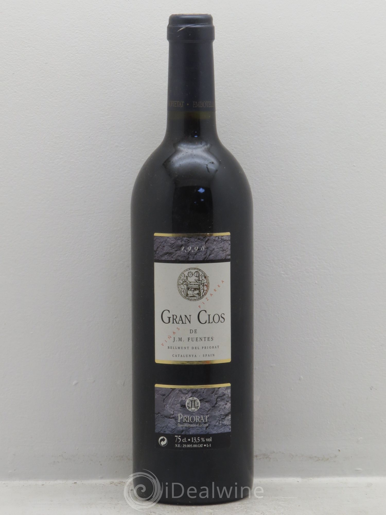 Priorat DOCA Gran Clos Fuentes 1998 - Posten von 1 Flasche - 0