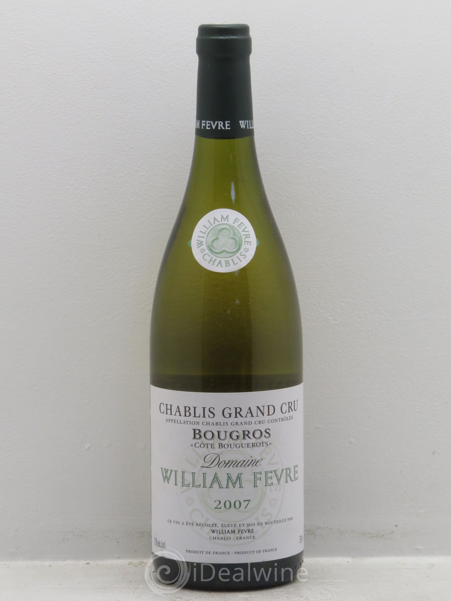 Chablis Grand Cru Bougros William Fèvre 2007 - Lot de 1 bouteille - 0
