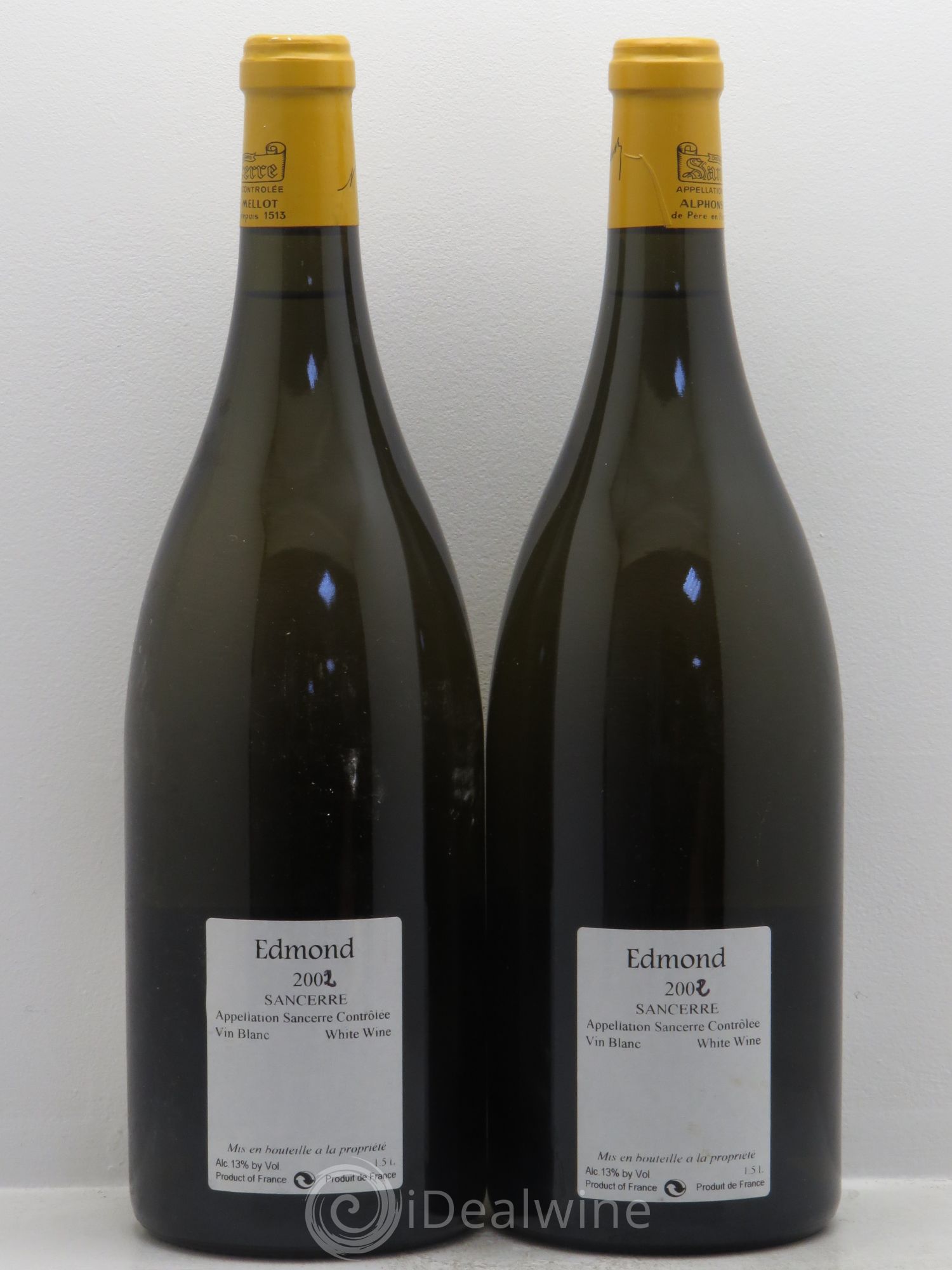 Sancerre Cuvée Edmond Alphonse Mellot 2001 - Lot de 2 magnums - 1