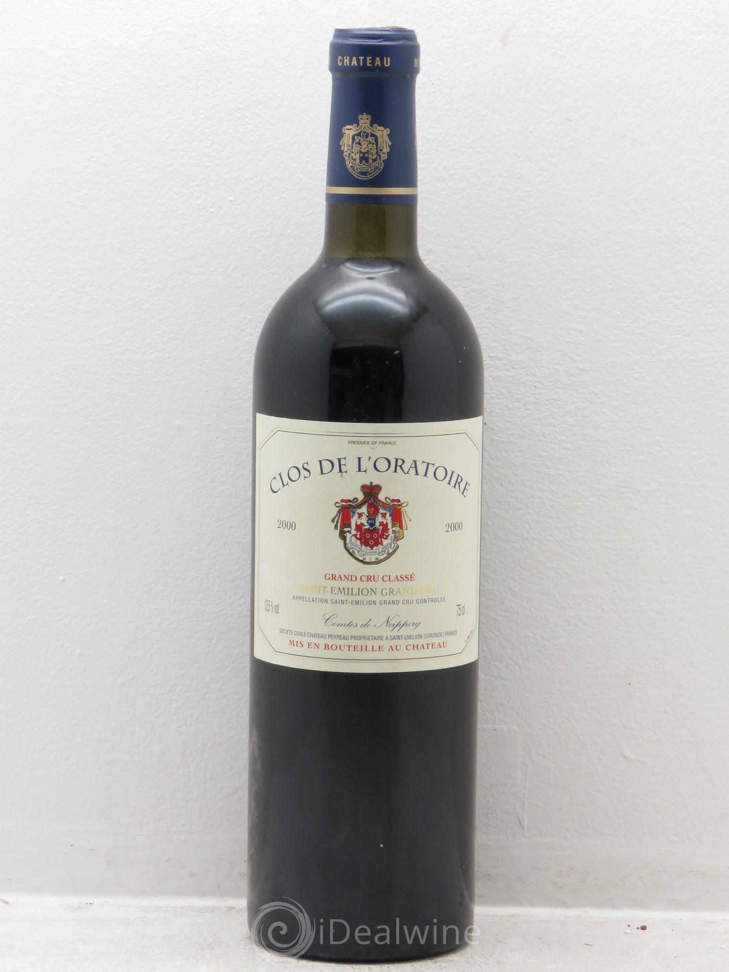 Clos de l'Oratoire Grand Cru Classé 2000 - Lot de 1 bouteille - 0