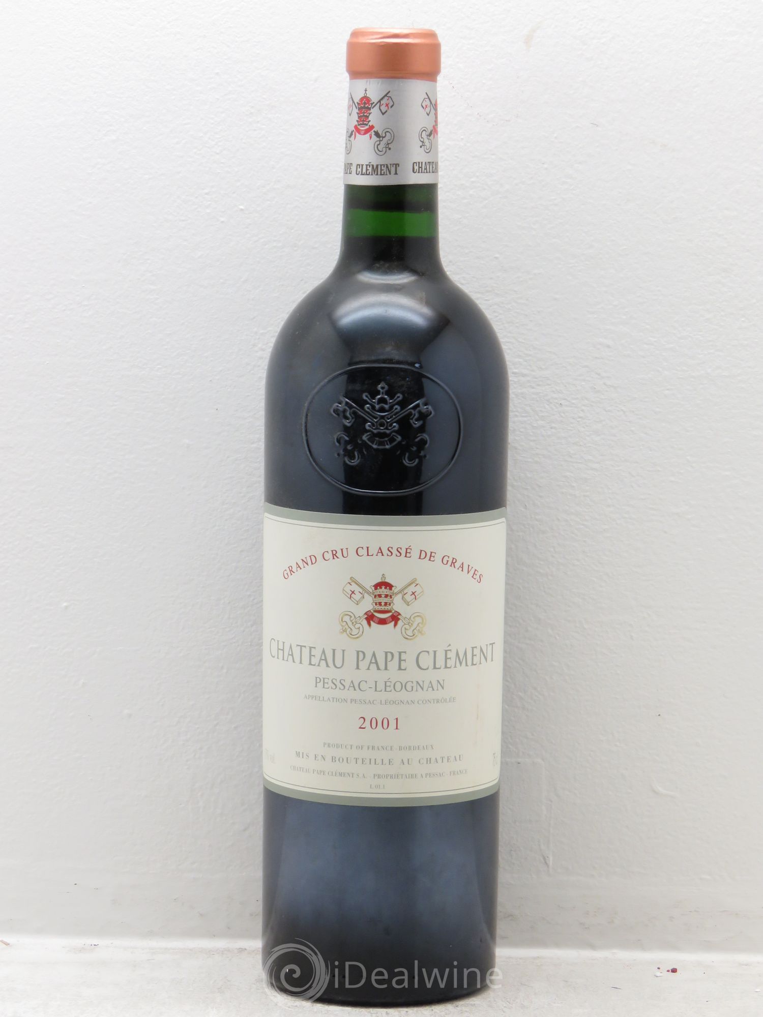 Château Pape Clément Cru Classé de Graves 2001 - Lot de 1 bouteille - 0
