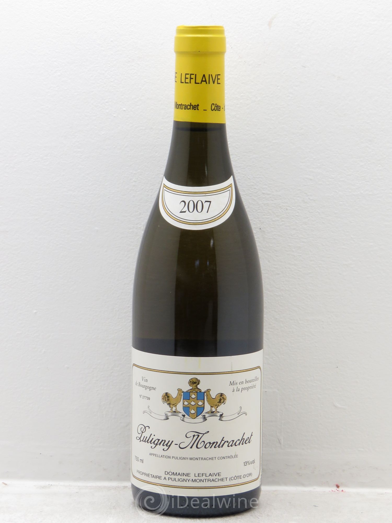 Puligny-Montrachet Leflaive (Domaine) 2007 - Lot de 1 bouteille - 0