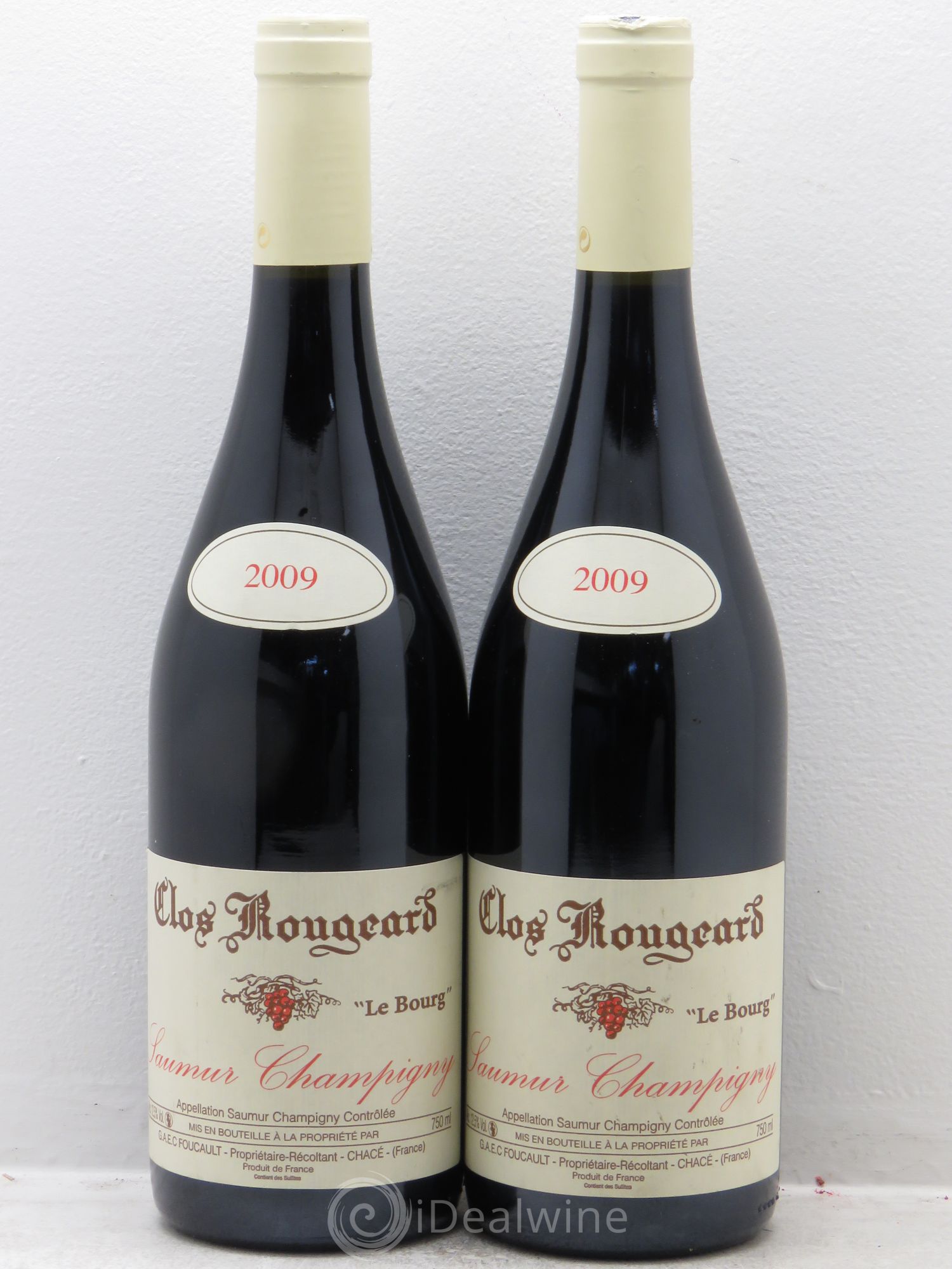 Saumur-Champigny Le Bourg Clos Rougeard 2009 - Lot de 2 bouteilles - 0