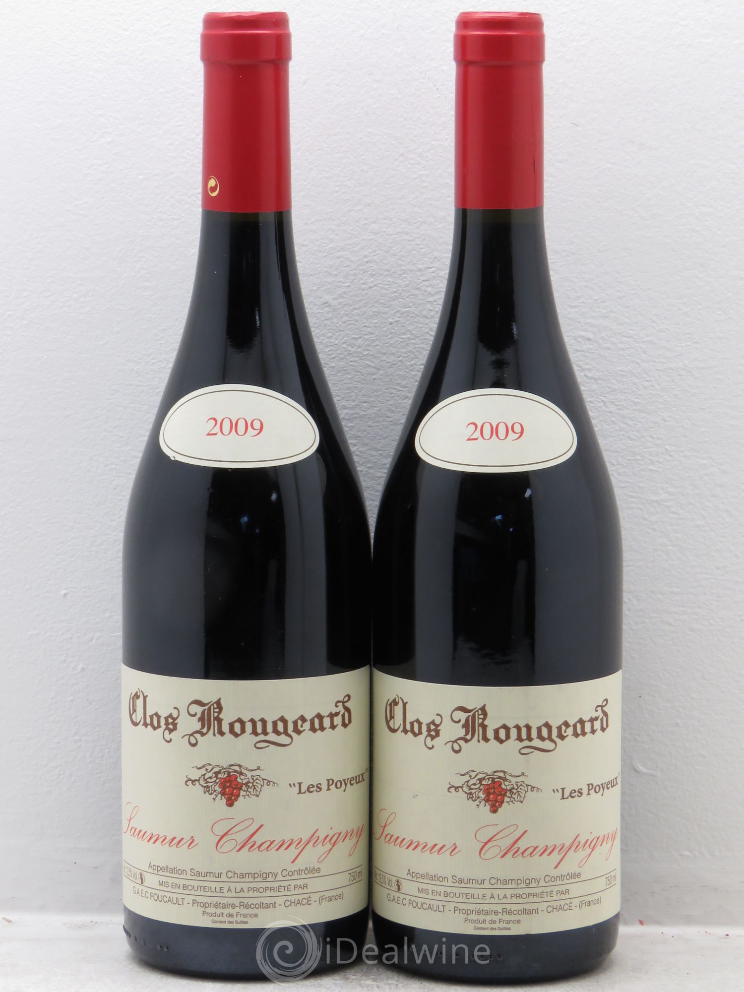 Saumur-Champigny Les Poyeux Clos Rougeard 2009 - Lot de 2 bouteilles - 0