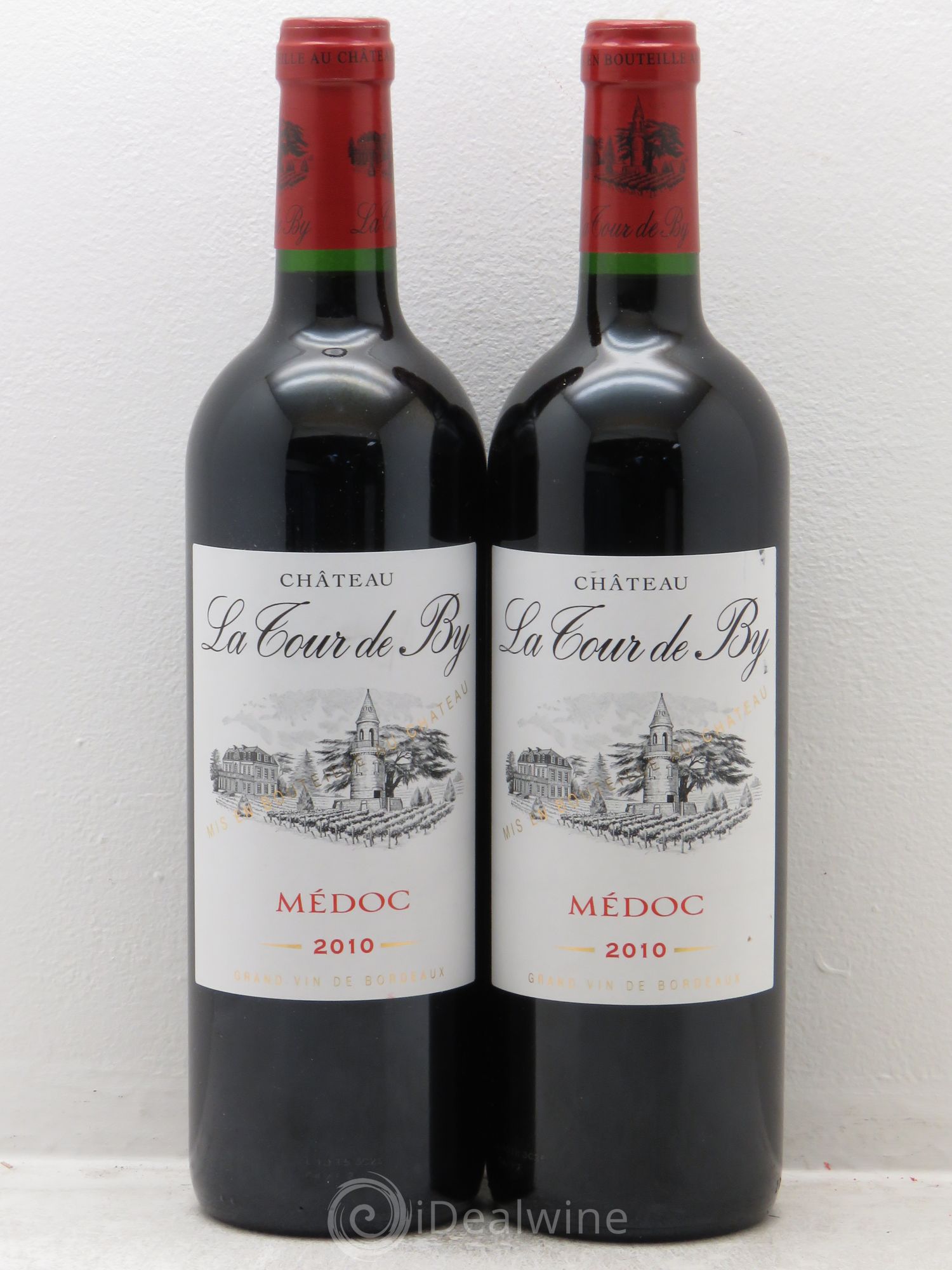 Château La Tour de By Cru Bourgeois 2010 - Lot de 2 bouteilles - 0