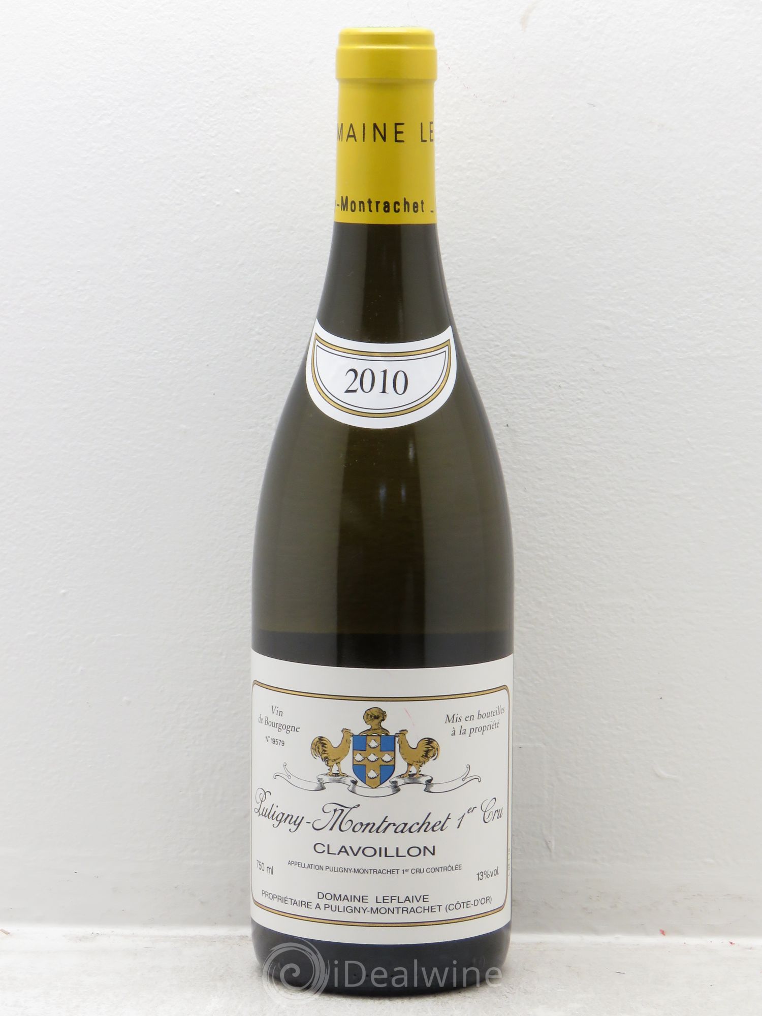 Puligny-Montrachet 1er Cru Clavoillon Leflaive (Domaine) 2010 - Lot de 1 bouteille - 0