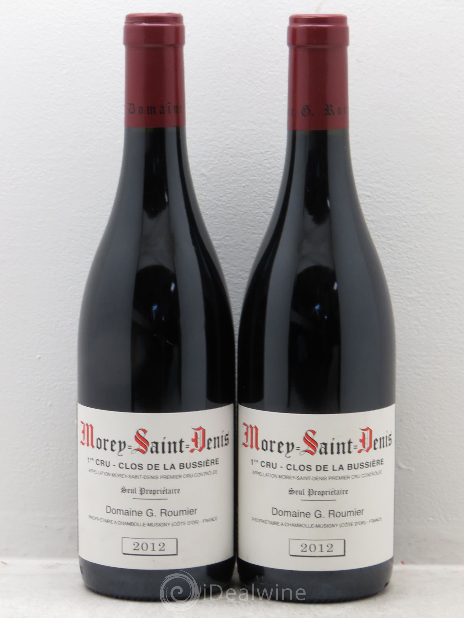 Morey-Saint-Denis 1er Cru Clos de la Bussière Georges Roumier (Domaine) 2012 - Lot de 2 bouteilles - 0