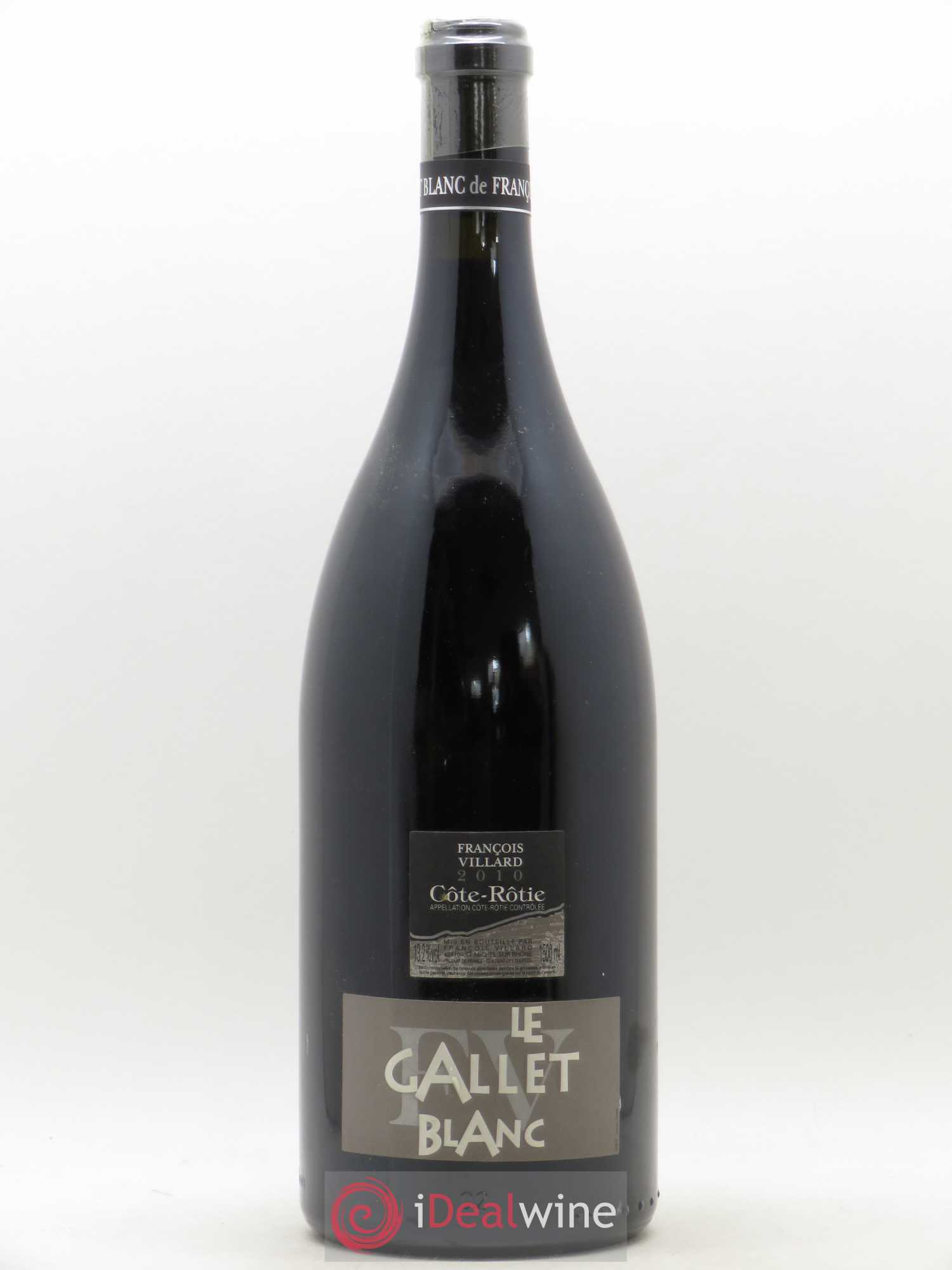 Côte-Rôtie Le Gallet Blanc François Villard 2010 - Lot de 1 magnum - 0