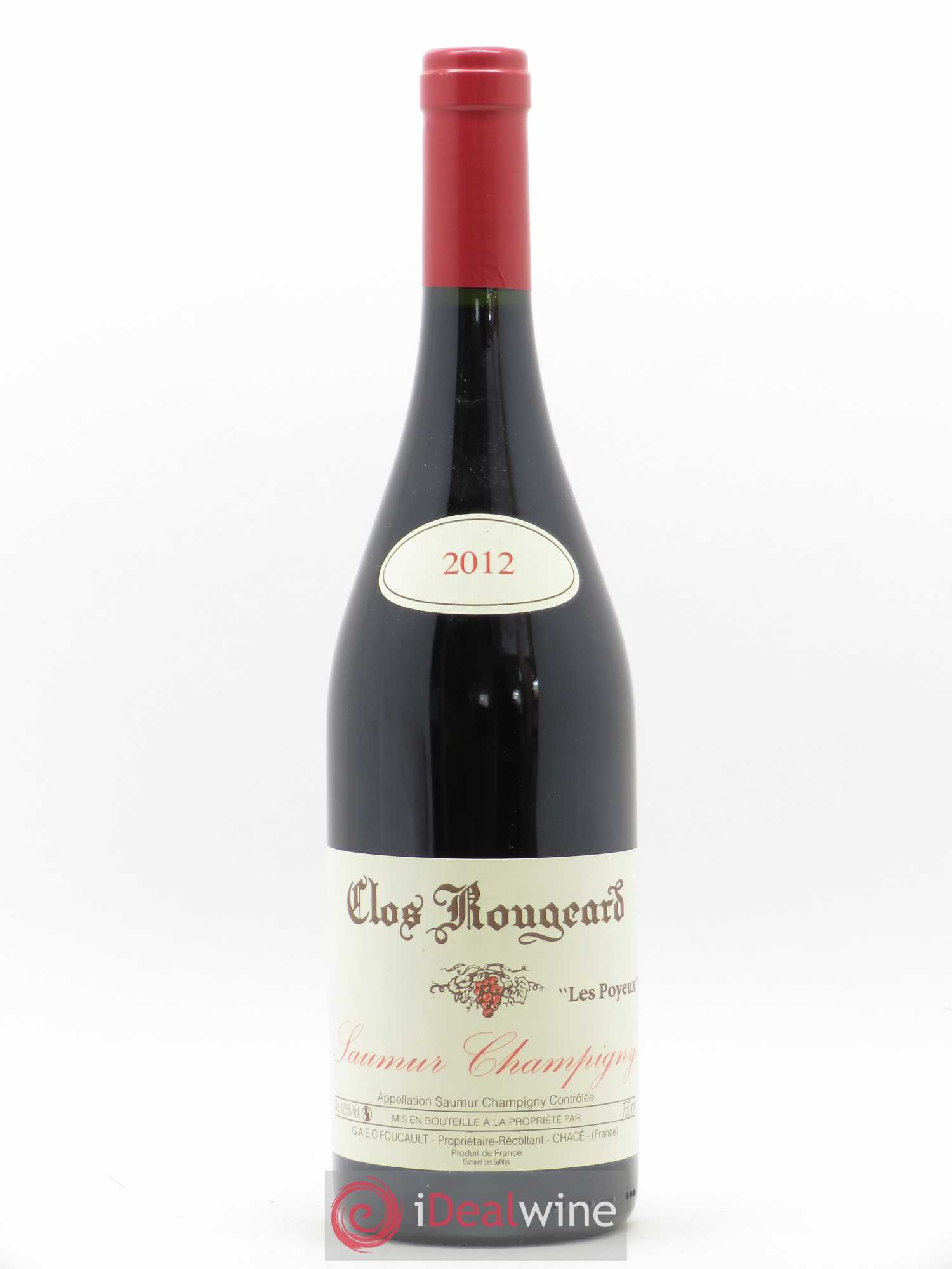 Saumur-Champigny Les Poyeux Clos Rougeard 2012 - Lot de 1 bouteille - 0