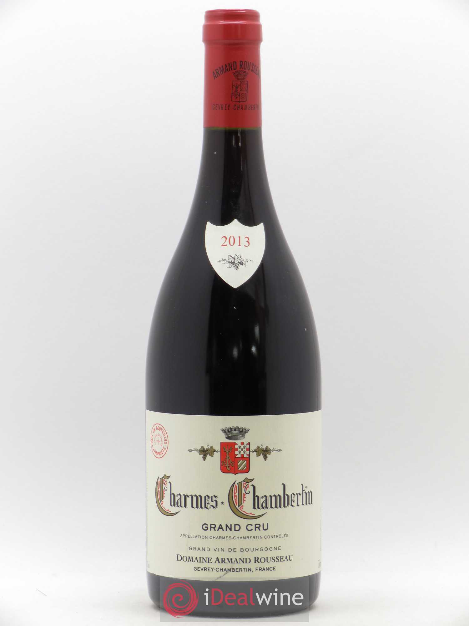 Charmes-Chambertin Grand Cru Armand Rousseau (Domaine) 2013 - Lot de 1 bouteille - 0