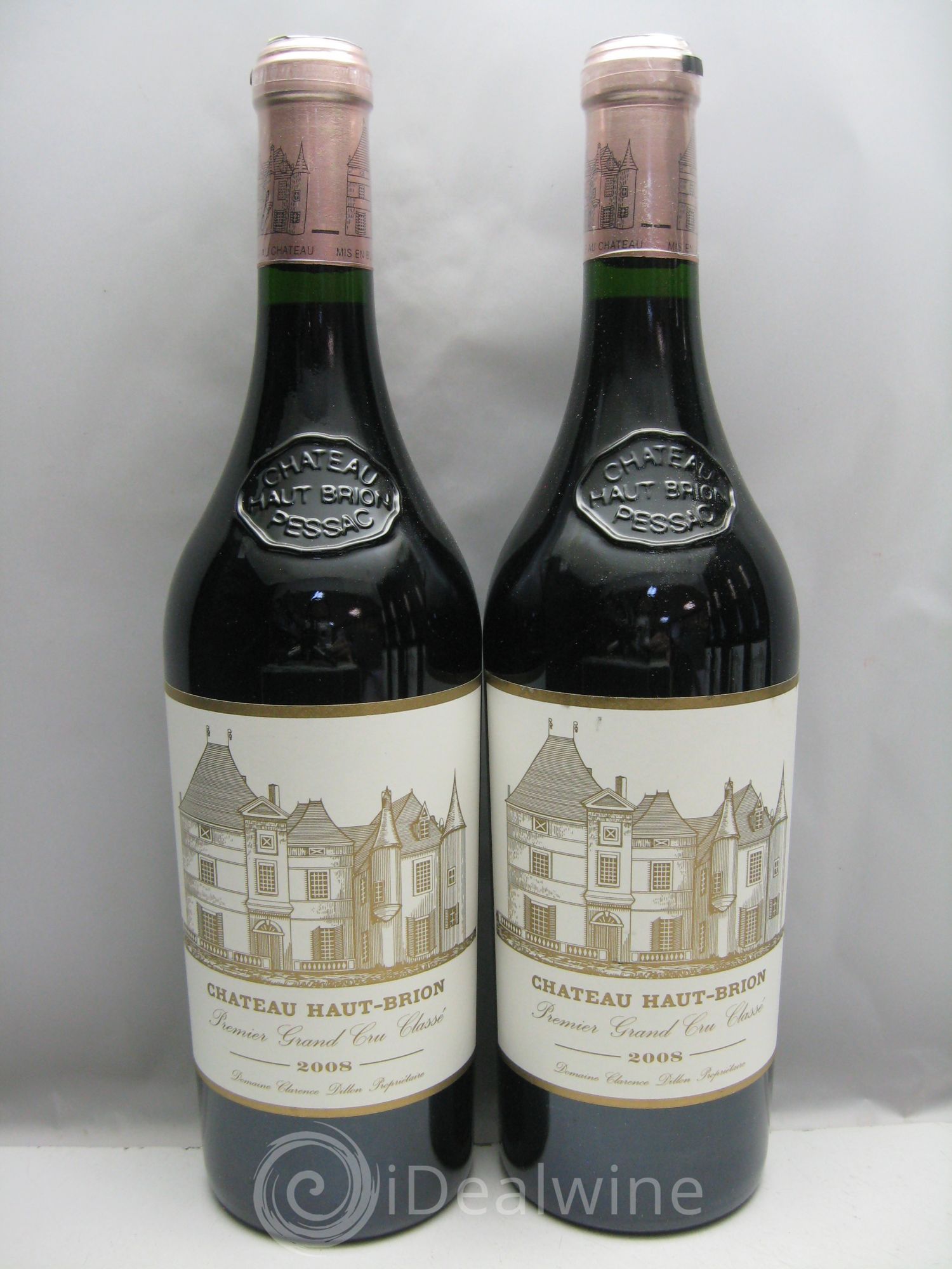 Château Haut Brion 1er Grand Cru Classé 2008 - Lot de 6 bouteilles - 0