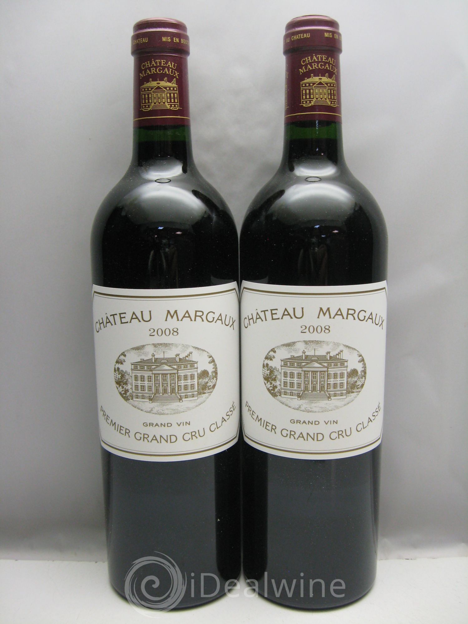 Château Margaux 1er Grand Cru Classé 2008 - Lot de 6 bouteilles - 2