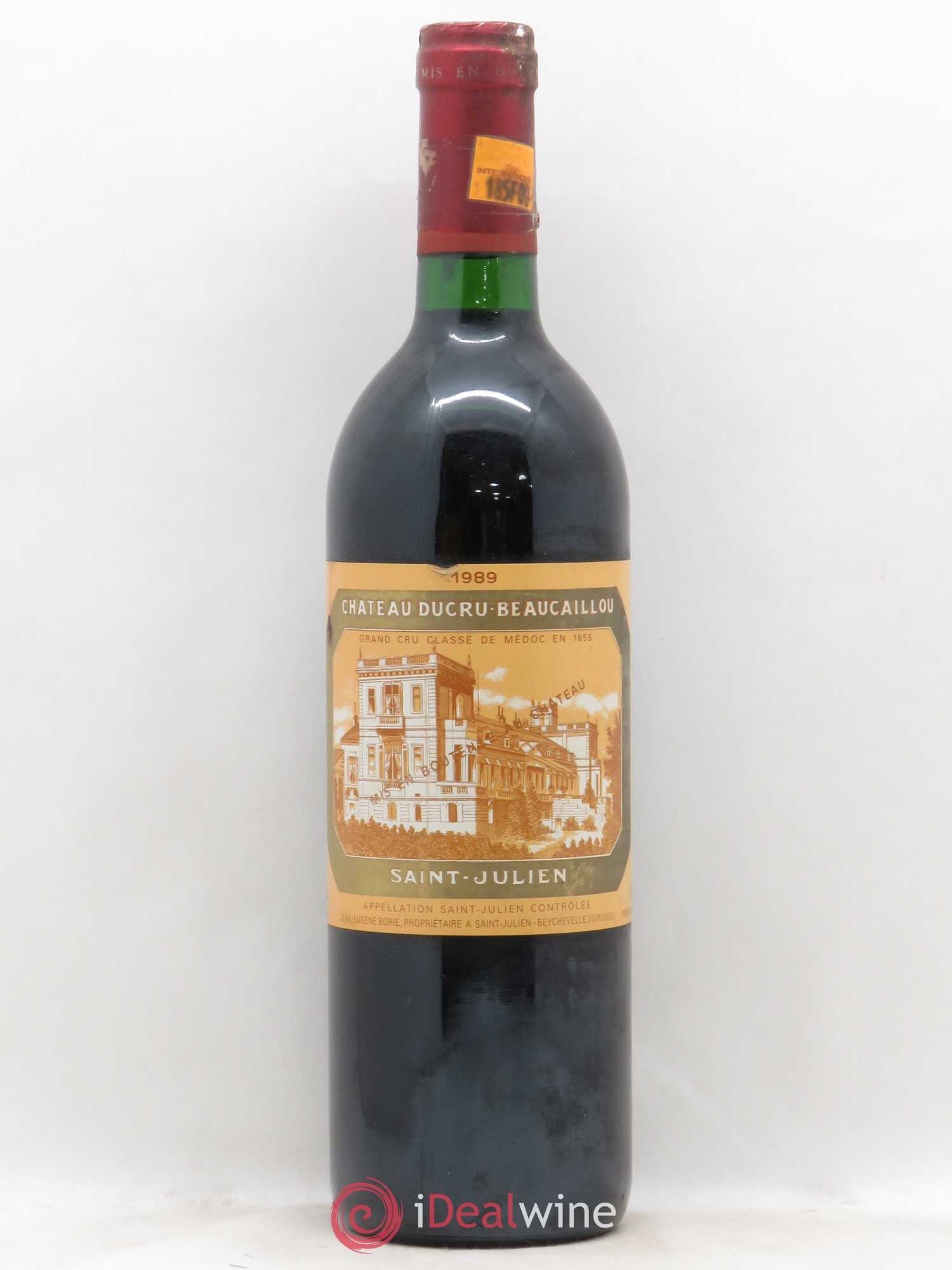 Château Ducru Beaucaillou 2ème Grand Cru Classé 1989 - Lot de 1 bouteille - 0