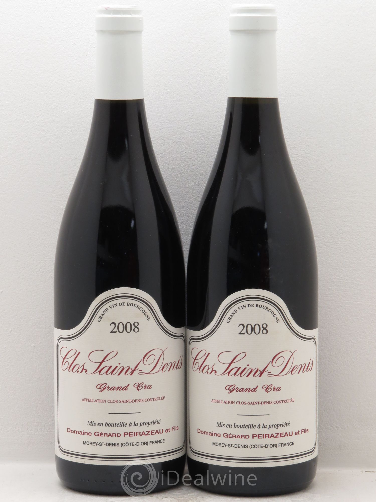 Clos Saint-Denis Grand Cru G.Peirazeau 2008 - Posten von 2 Flaschen - 0