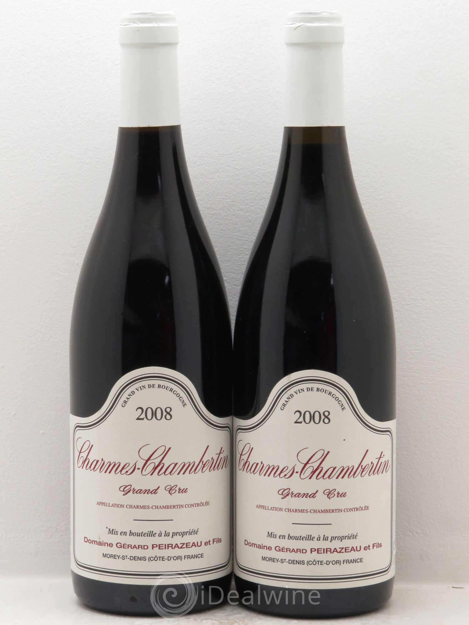 Charmes-Chambertin Grand Cru G.Peirazeau 2008 - Posten von 2 Flaschen - 0
