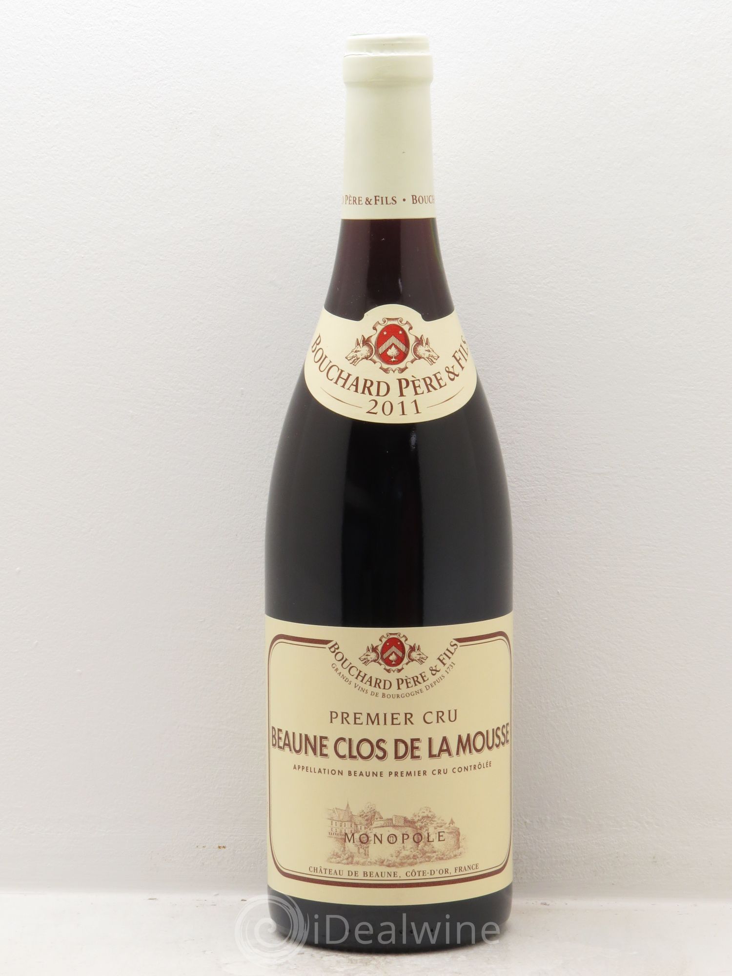Beaune 1er Cru Clos de la Mousse Bouchard Père & Fils 2011 - Lot de 1 bouteille - 0