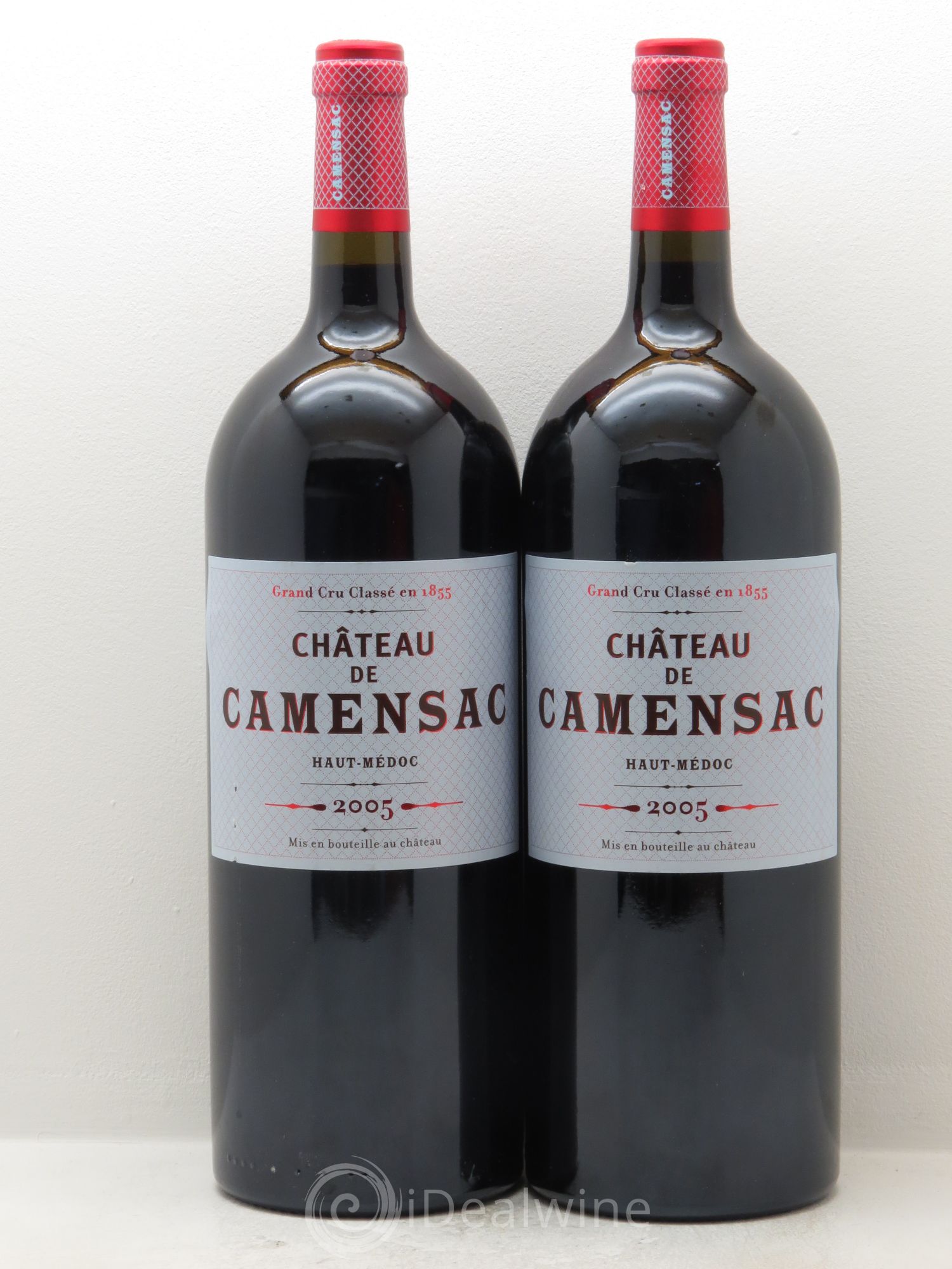 Château Camensac 5ème Grand Cru Classé 2005 - Lot de 2 magnums - 0