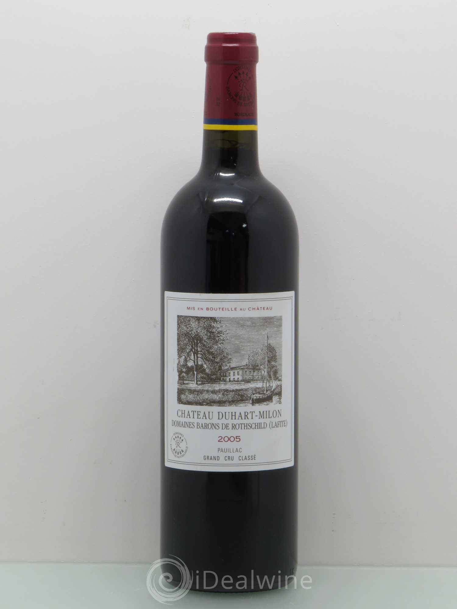 Château Duhart-Milon 4ème Grand Cru Classé 2005 - Lot de 1 bouteille - 0