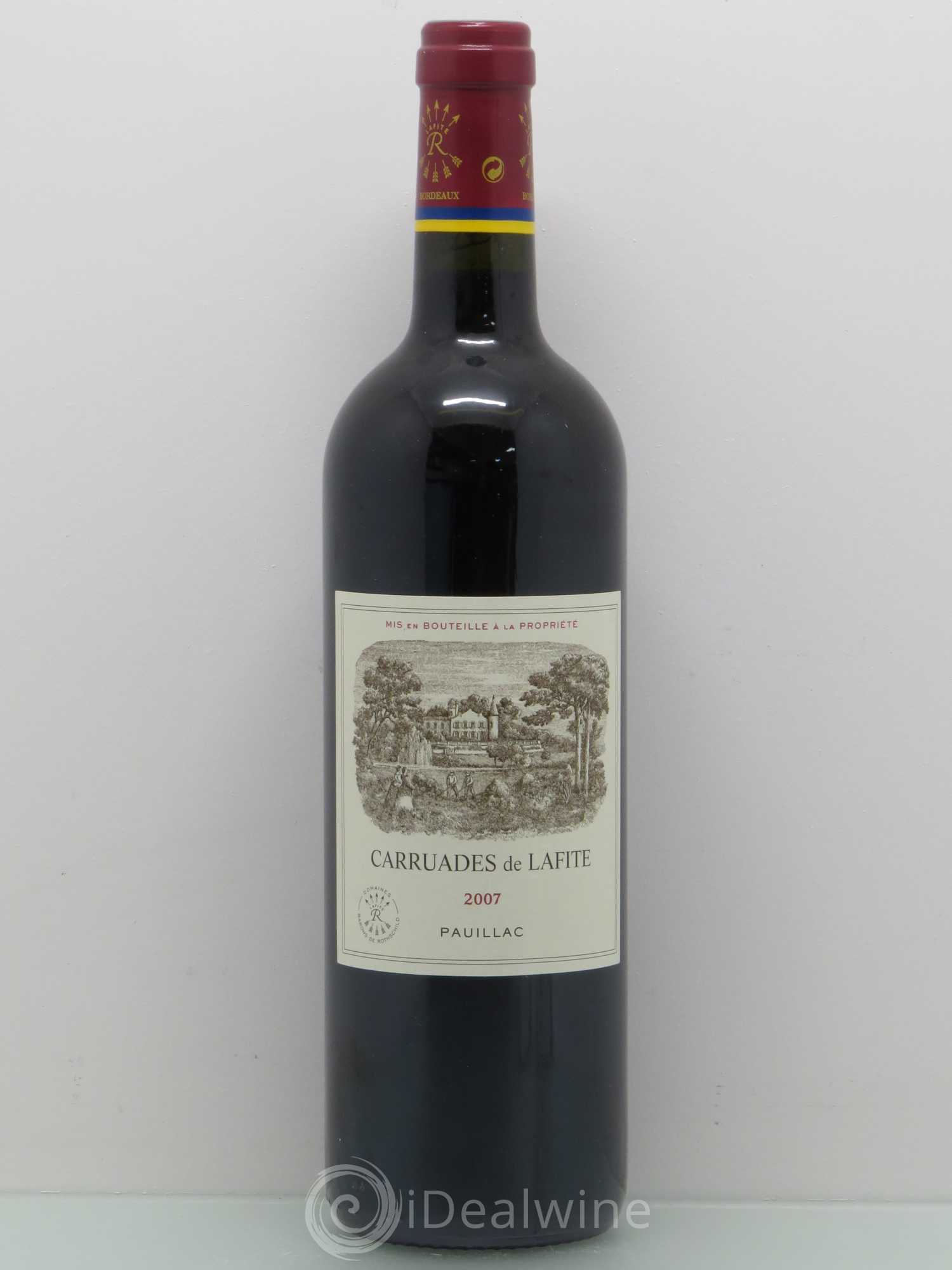 Carruades de Lafite Rothschild Second Vin 2007 - Lot de 1 bouteille - 0