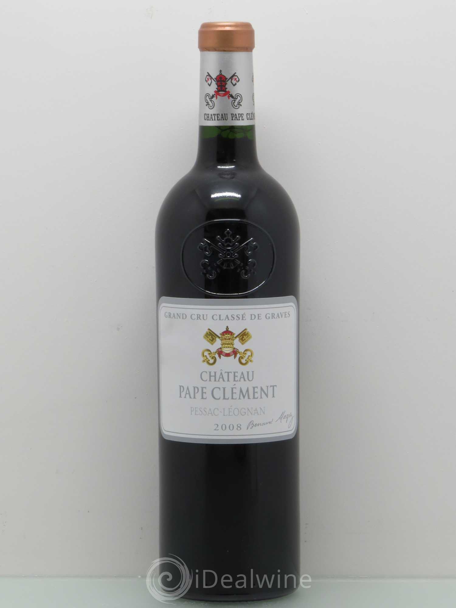 Château Pape Clément Cru Classé de Graves 2008 - Lot de 1 bouteille - 0