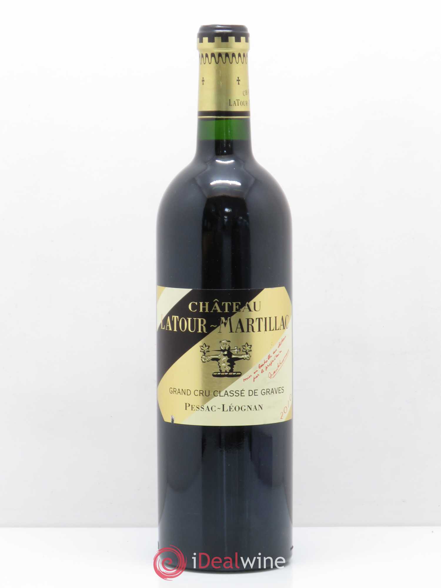 Château Latour-Martillac Cru Classé de Graves 2010 - Lot de 1 bouteille - 0