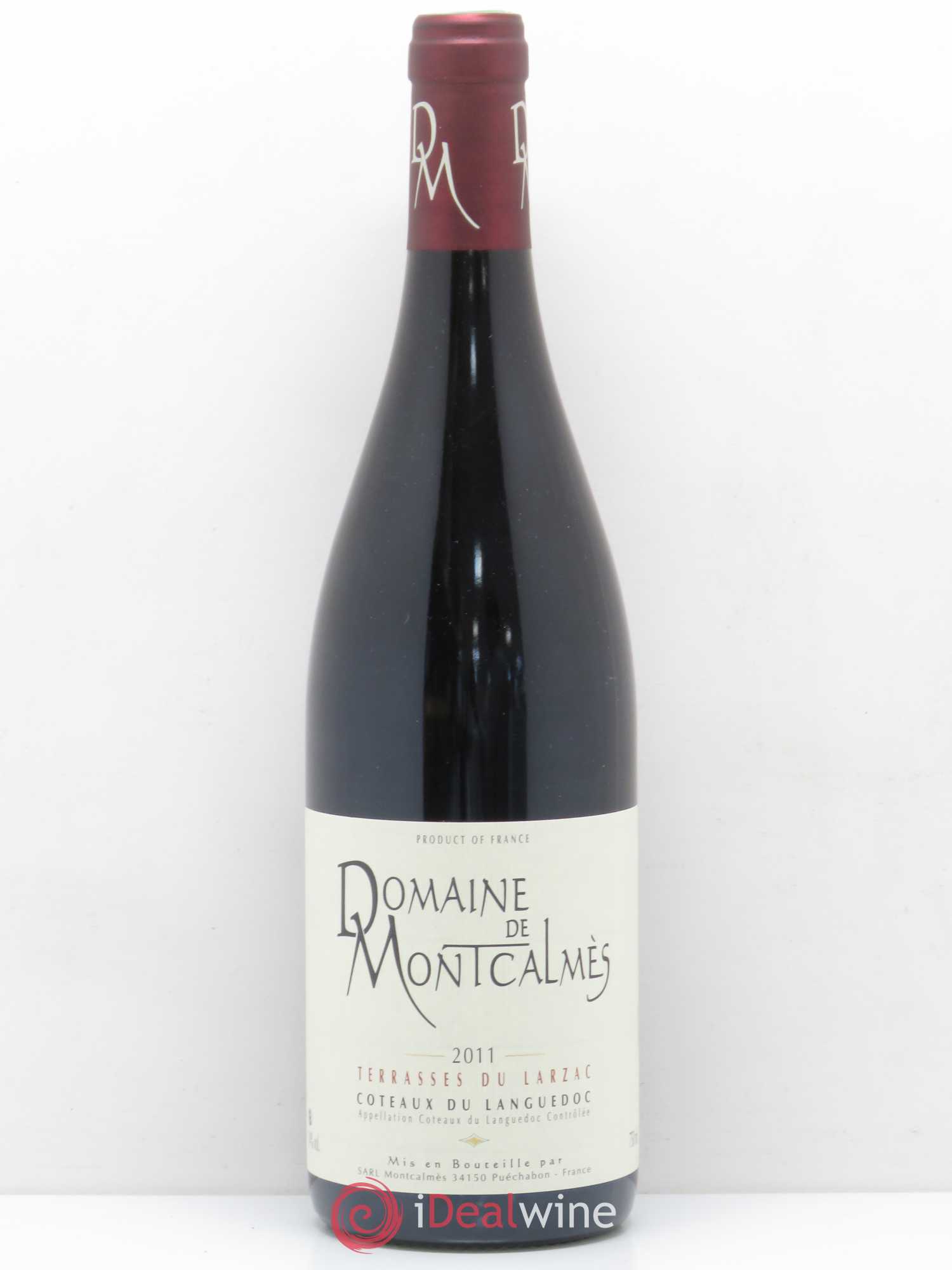 Terrasses du Larzac Domaine de Montcalmès Frédéric Pourtalié 2011 - Lot de 1 bouteille - 0