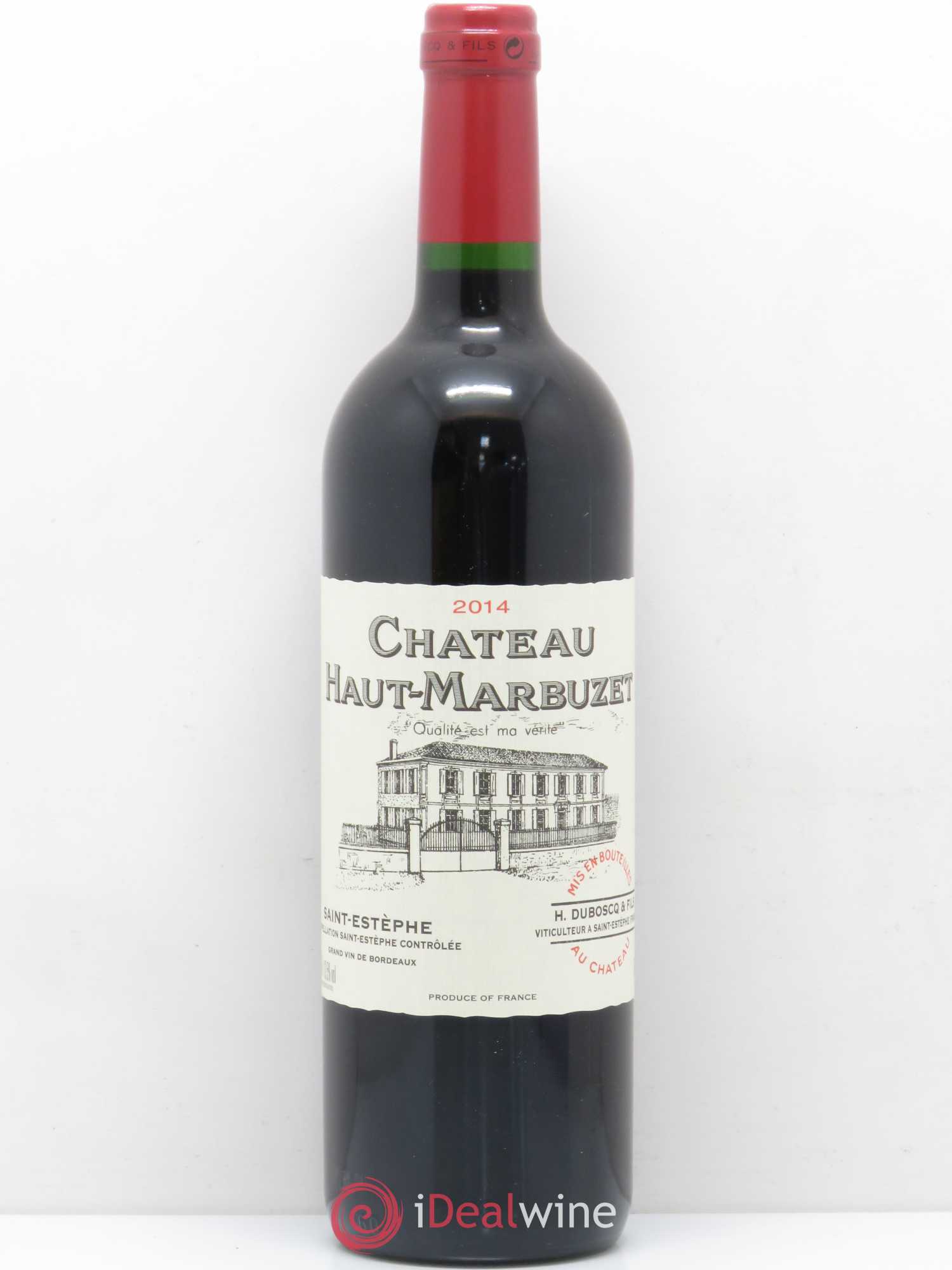 Château Haut Marbuzet 2014 - Lot de 1 bouteille - 0
