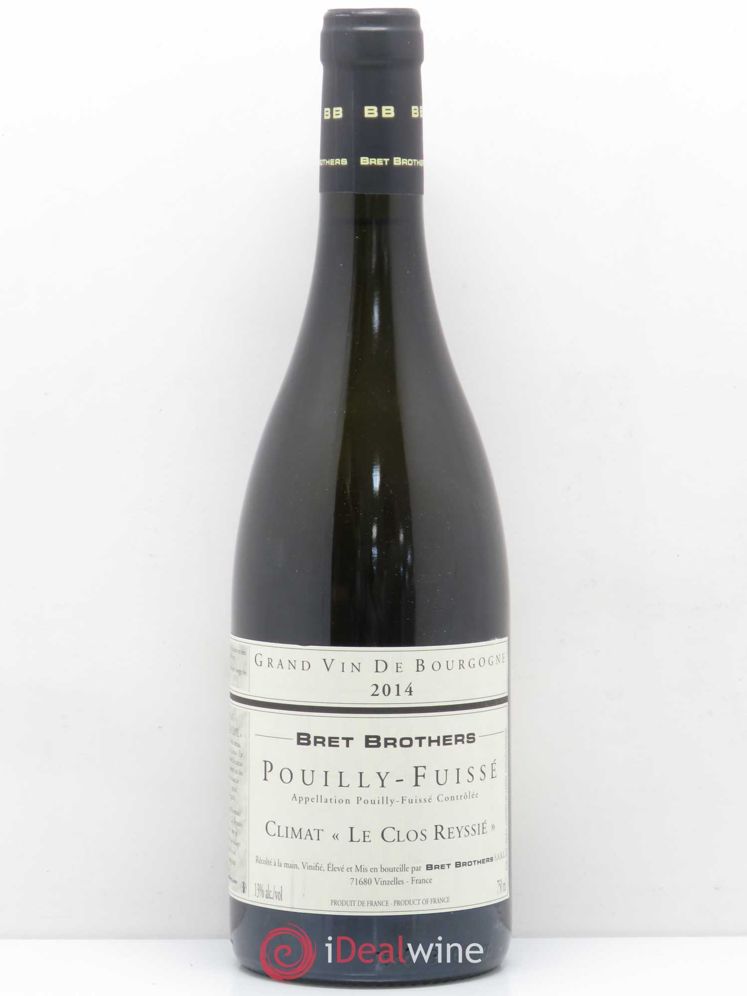 Pouilly-Fuissé Le Clos Reyssié Bret Brothers 2014 - Lot de 1 bouteille - 0