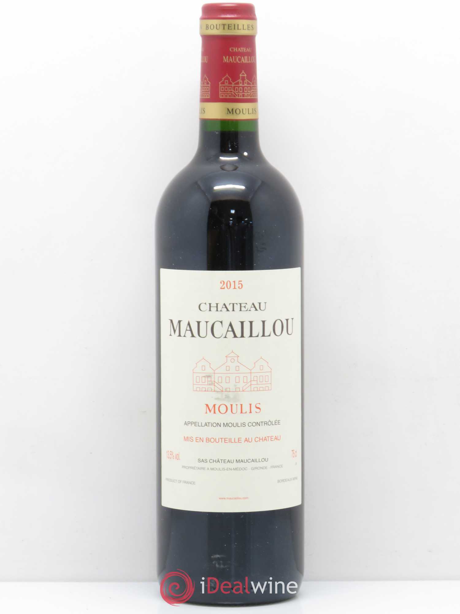Château Maucaillou 2015 - Lot de 1 bouteille - 0
