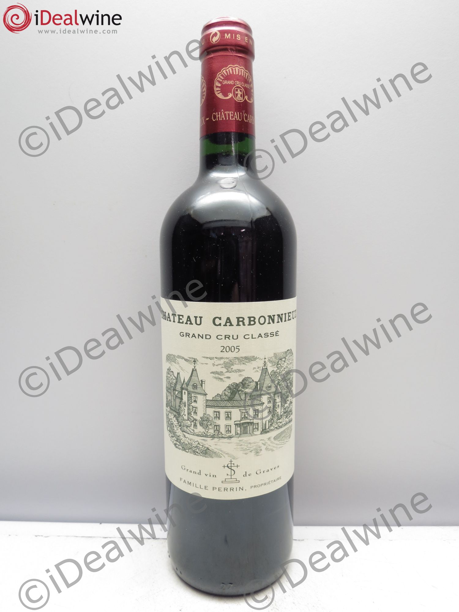 Château Carbonnieux Cru Classé de Graves 2005 - Lot de 1 bouteille - 0