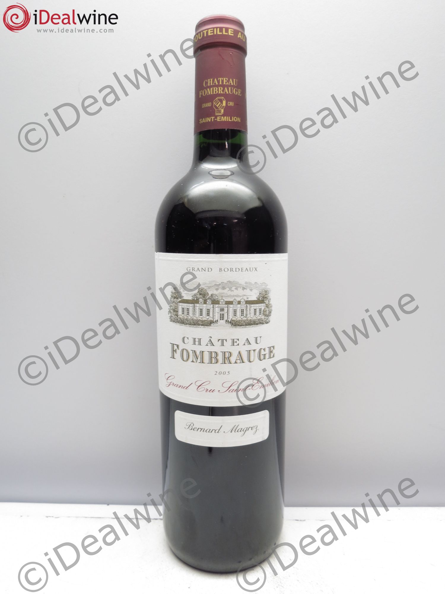 Château Fombrauge Grand Cru Classé 2005 - Lot de 1 bouteille - 0